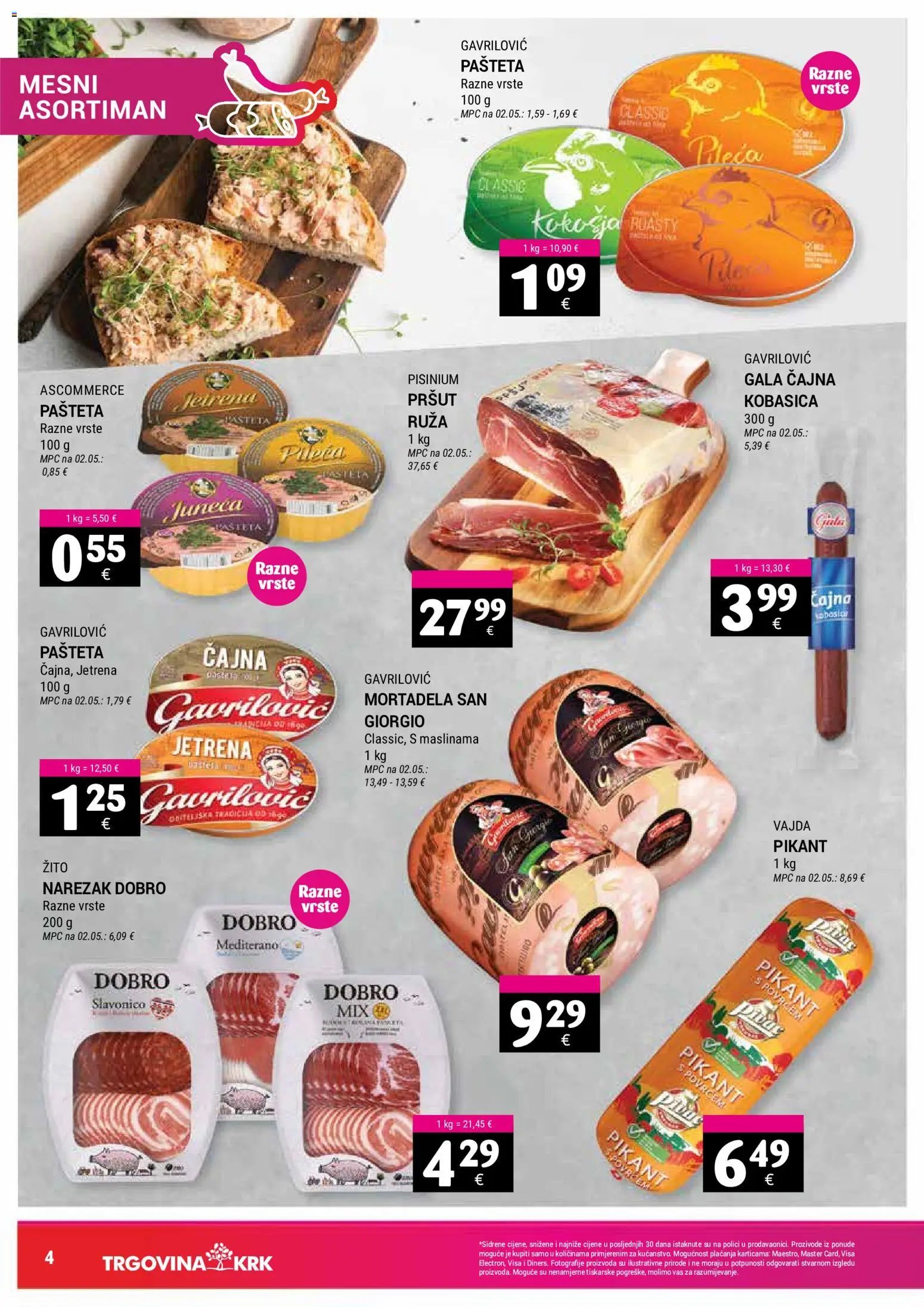 Trgovina Krk Katalog