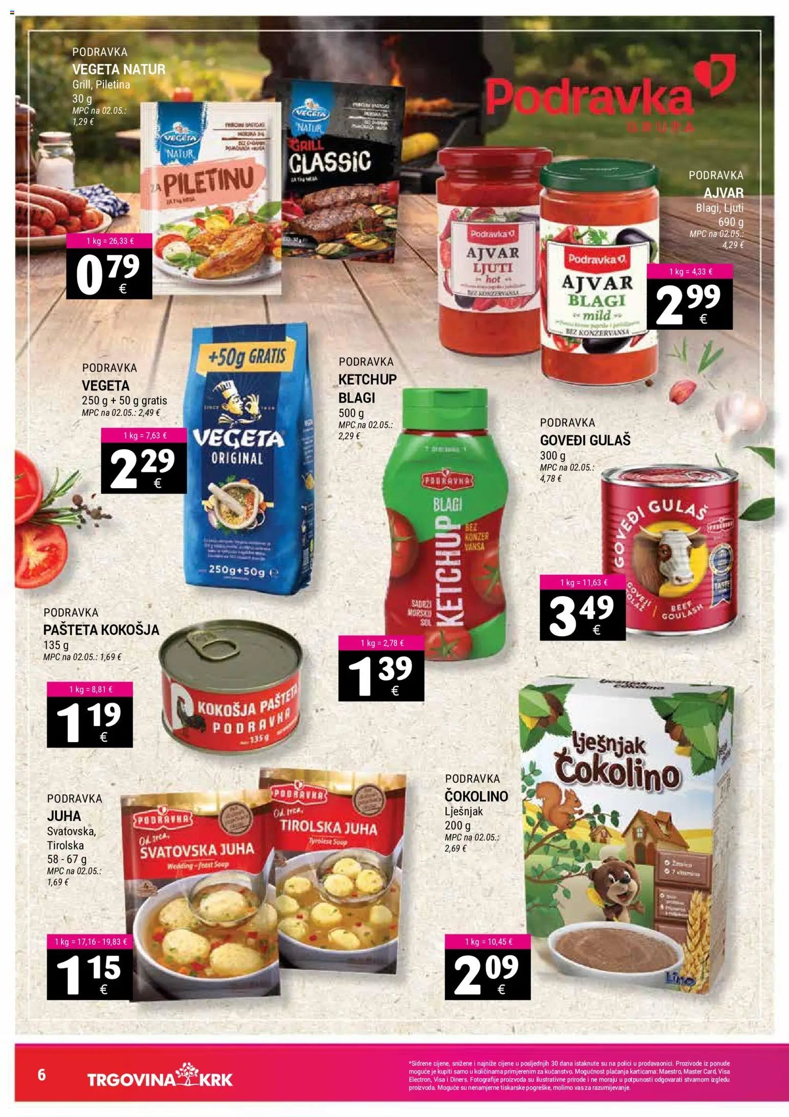 Trgovina Krk Katalog