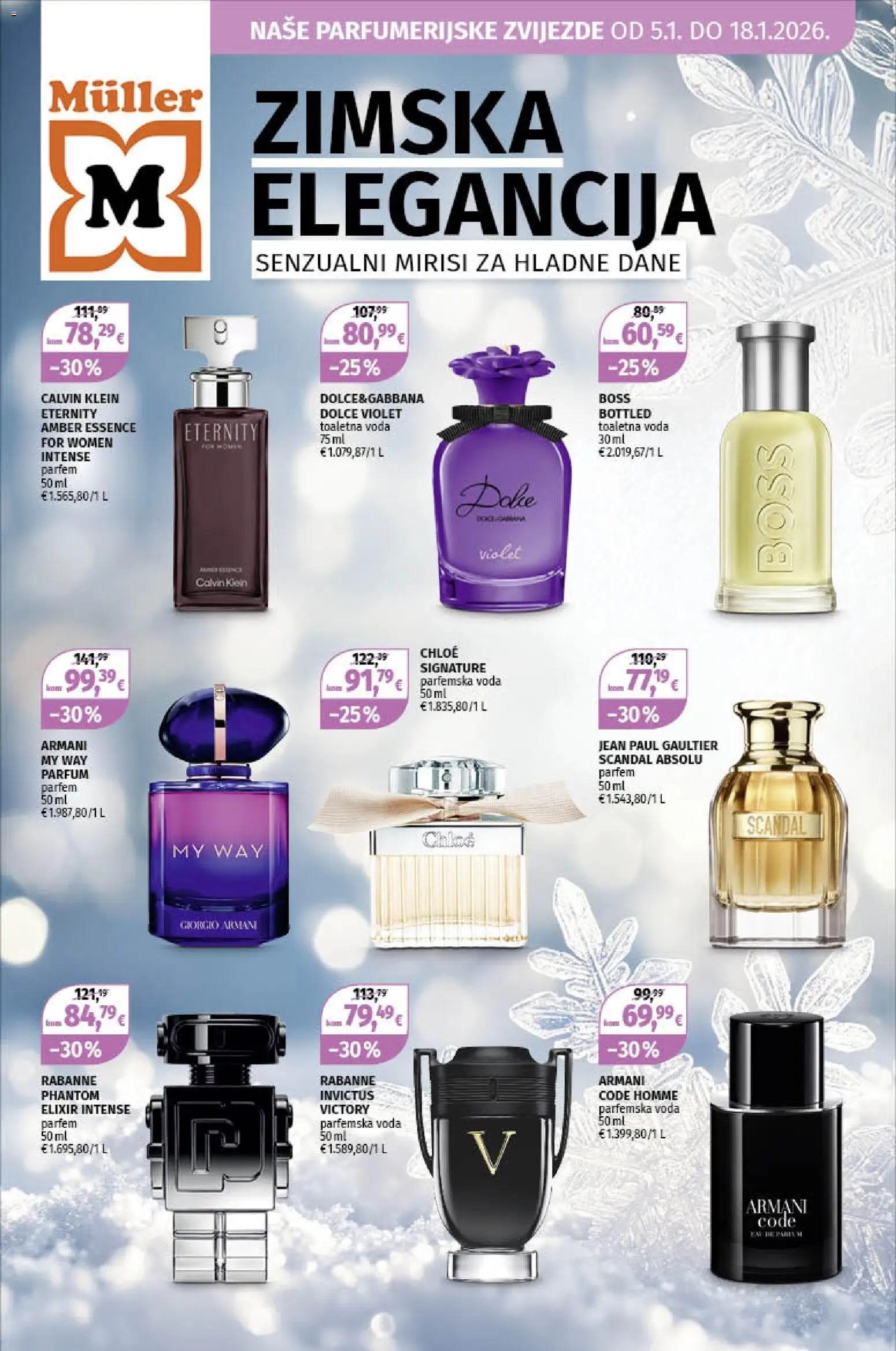 Müller - Parfumerijske zvijezde