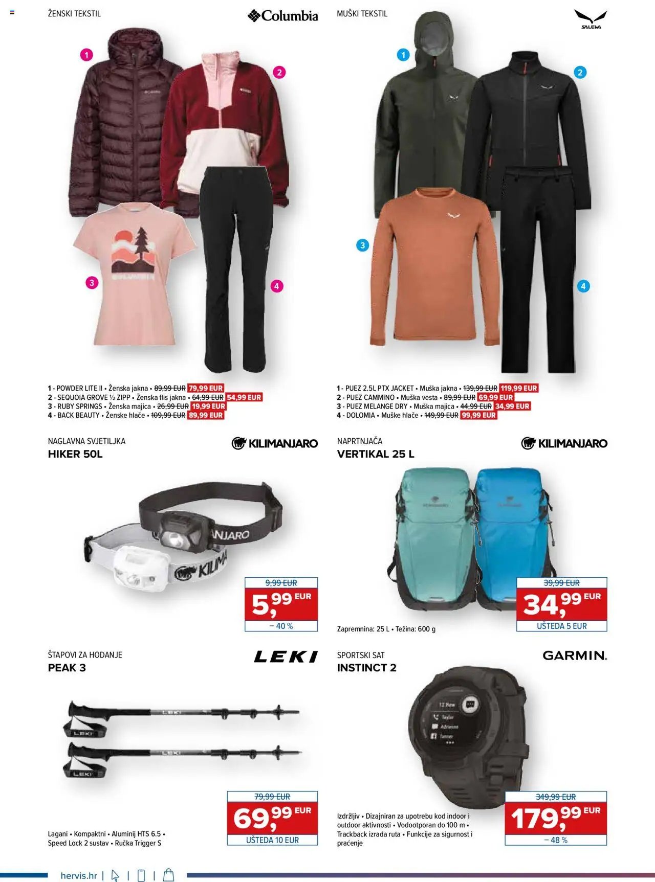 Katalog Hervis