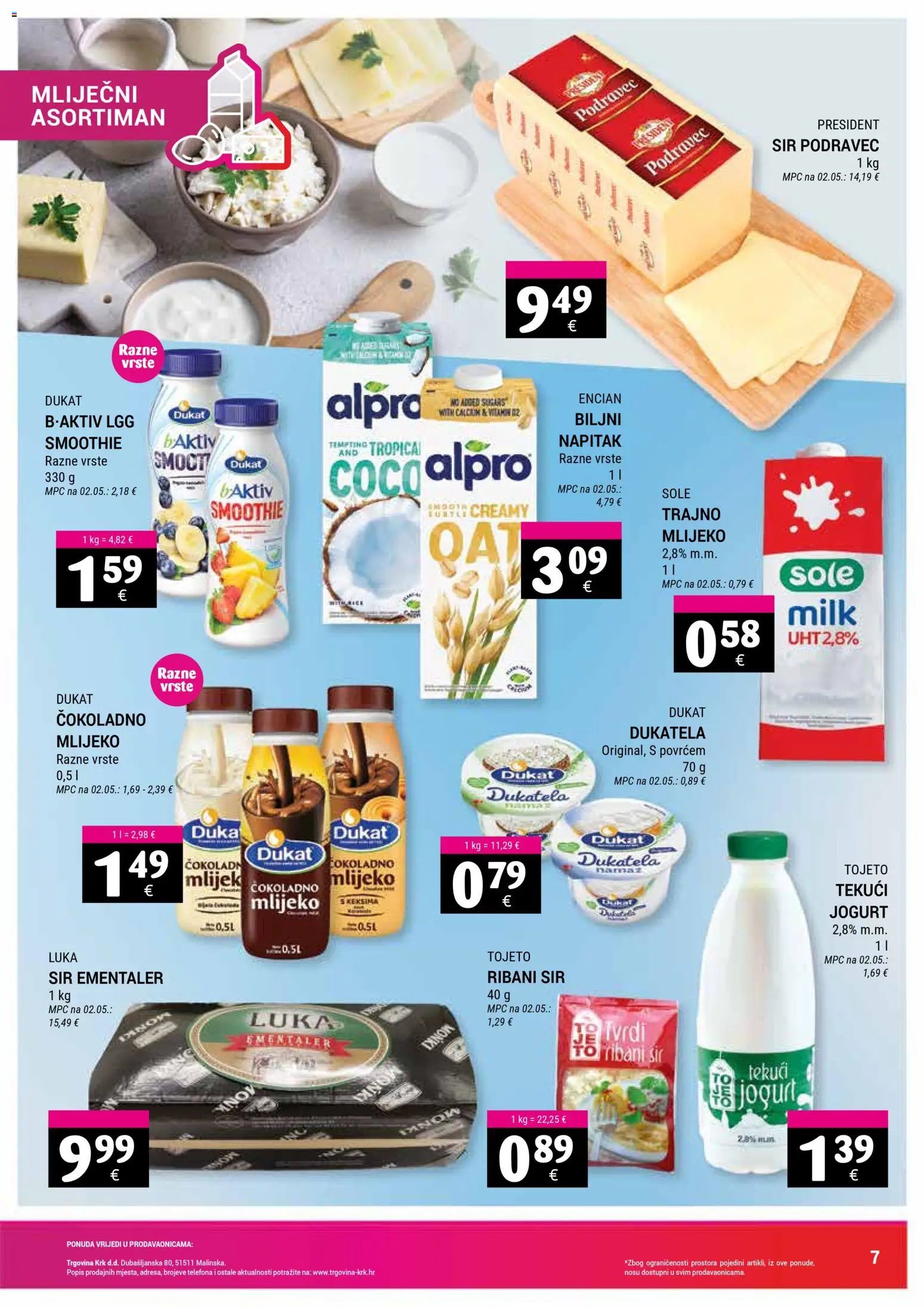 Katalog Trgovina Krk