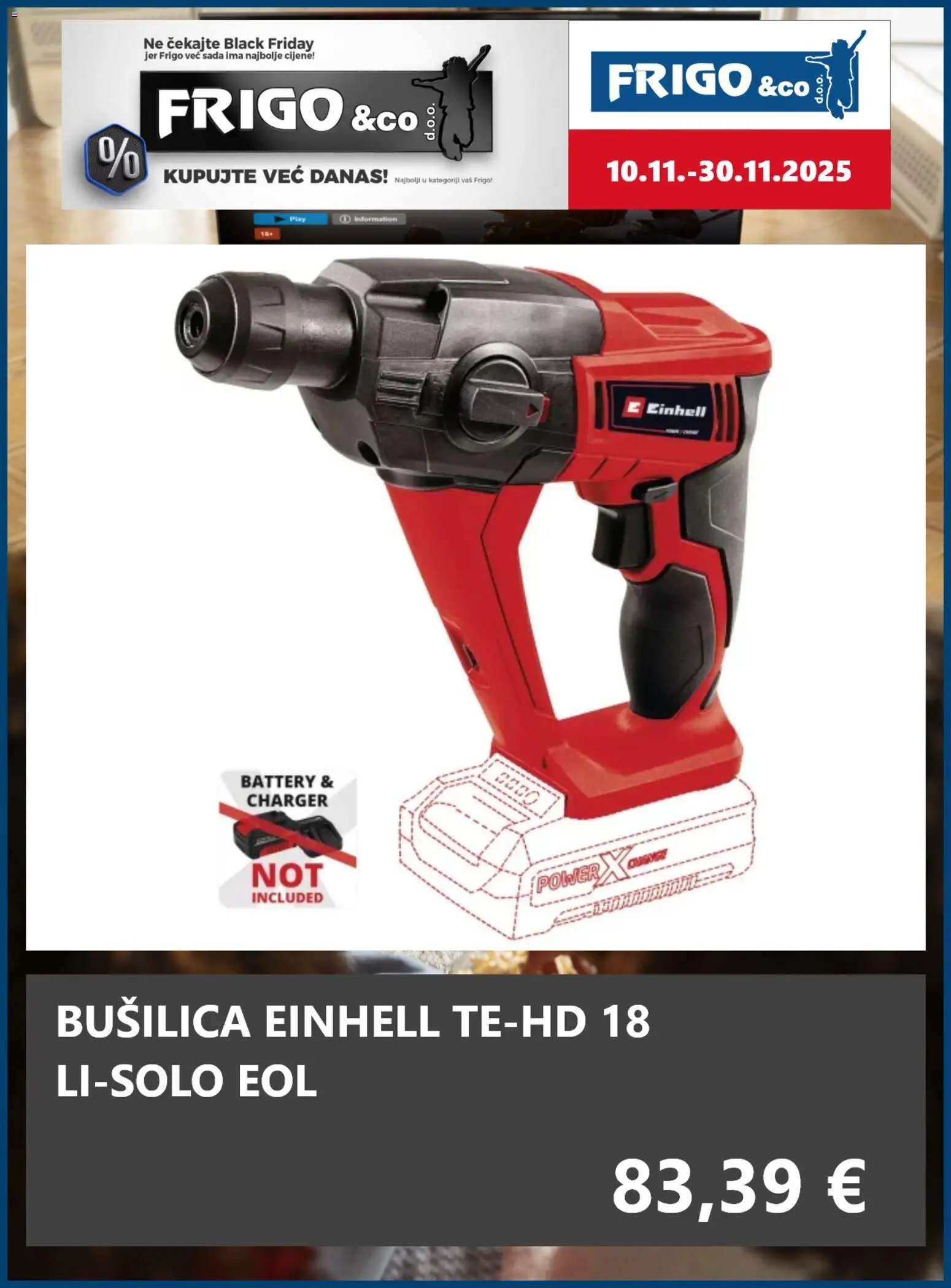 Black Friday FRIGO & Co.