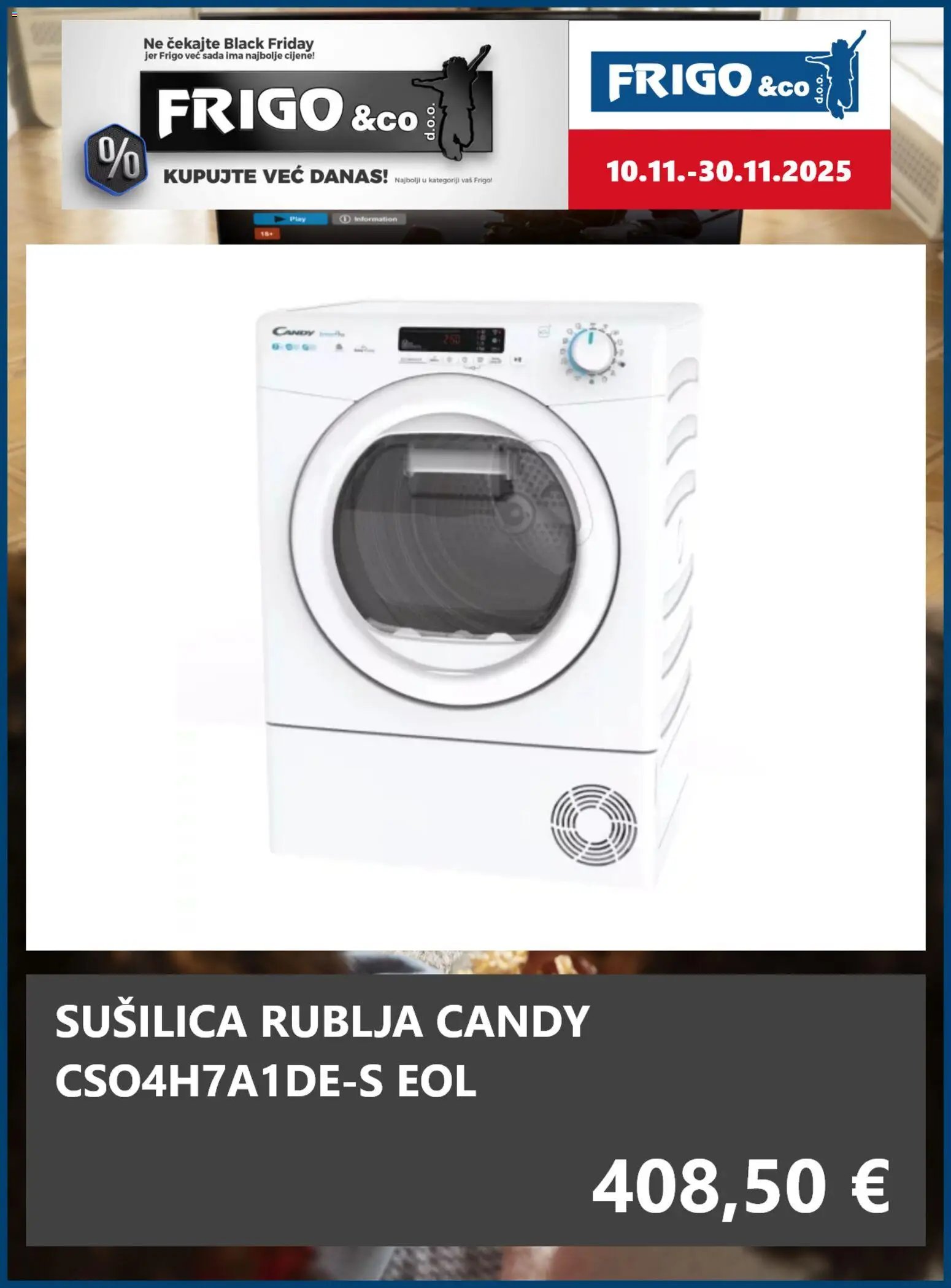 Black Friday FRIGO & Co.