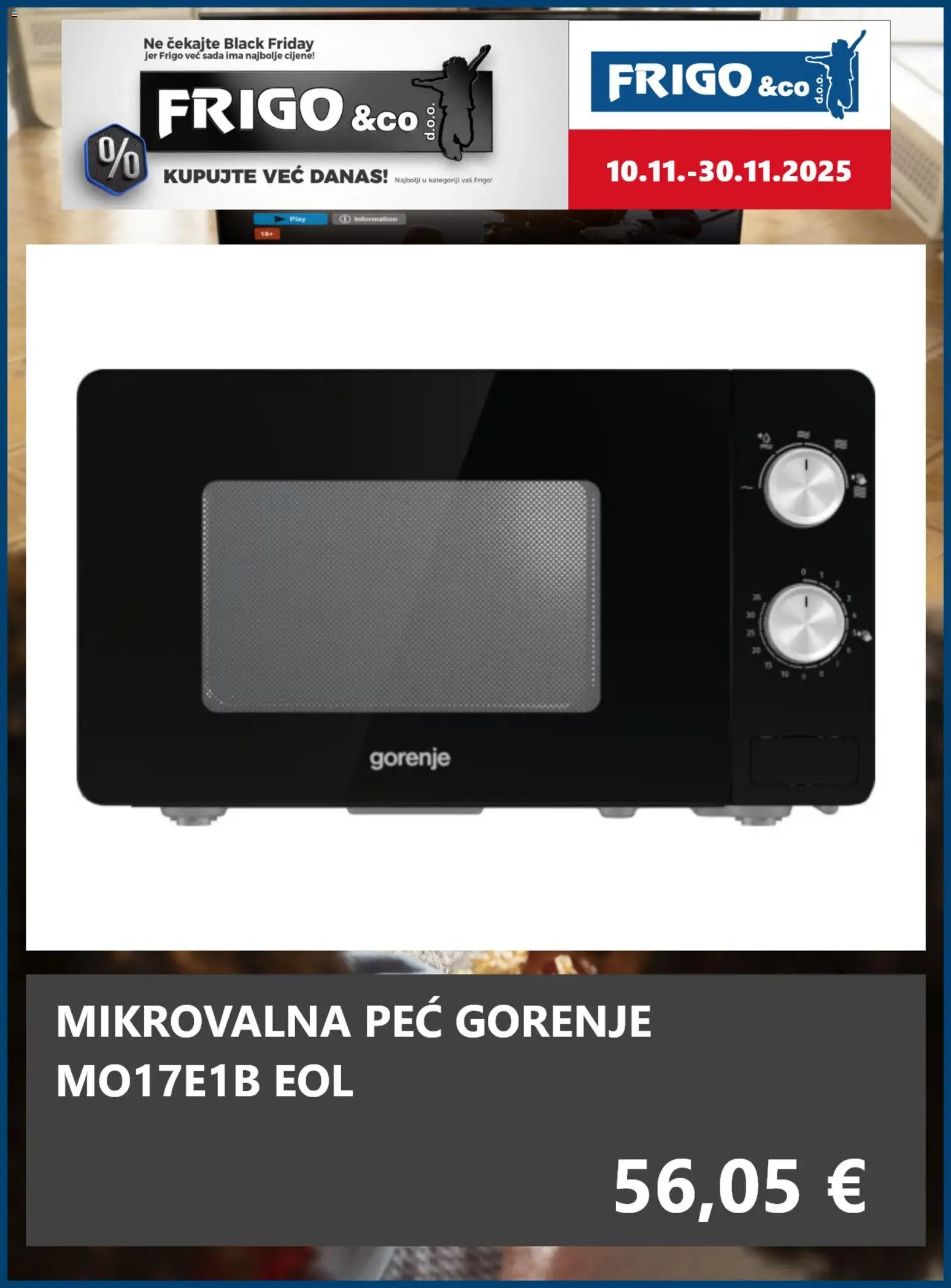 Black Friday FRIGO & Co.