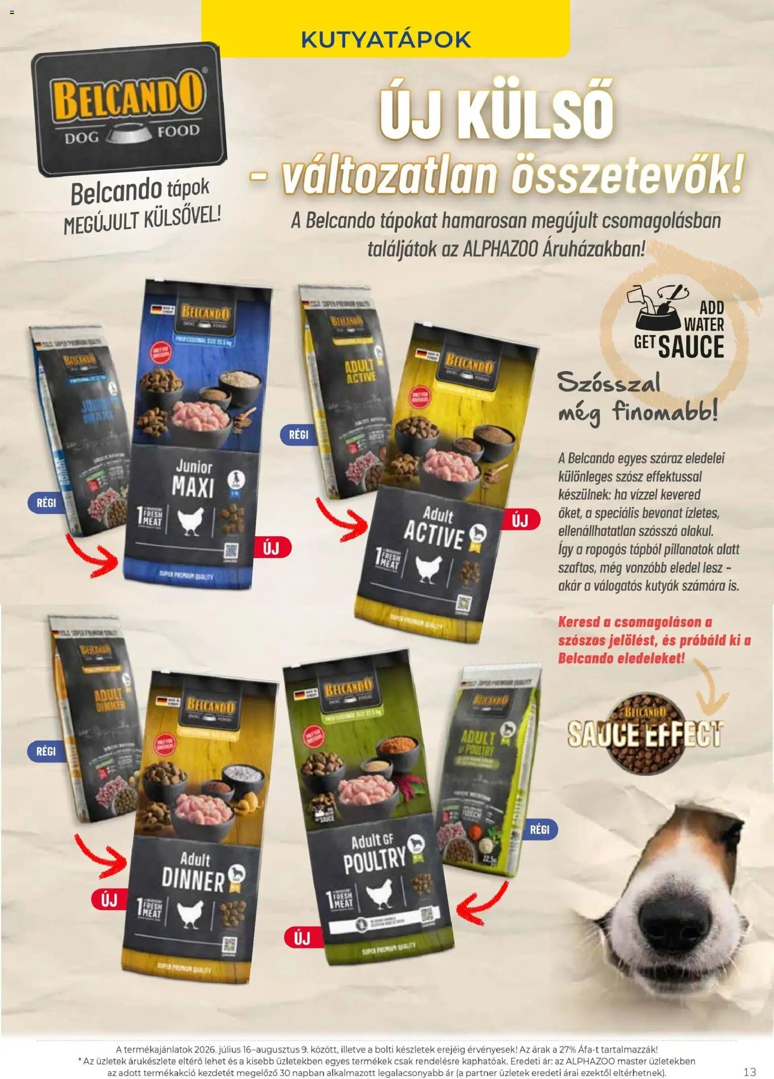 AlphaZoo akciós újság
