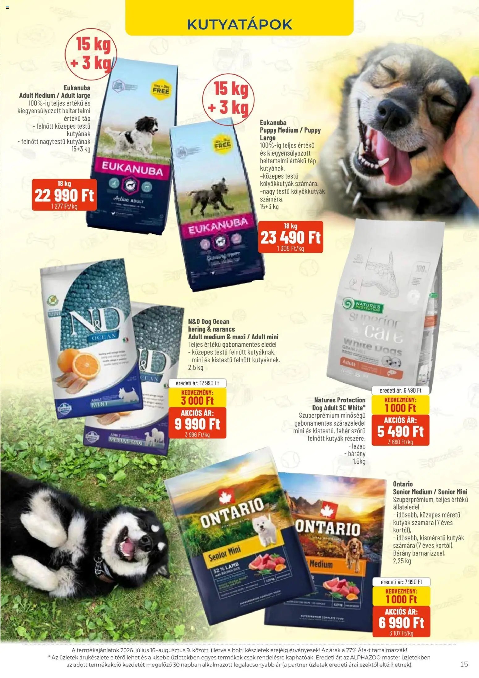 AlphaZoo akciós újság