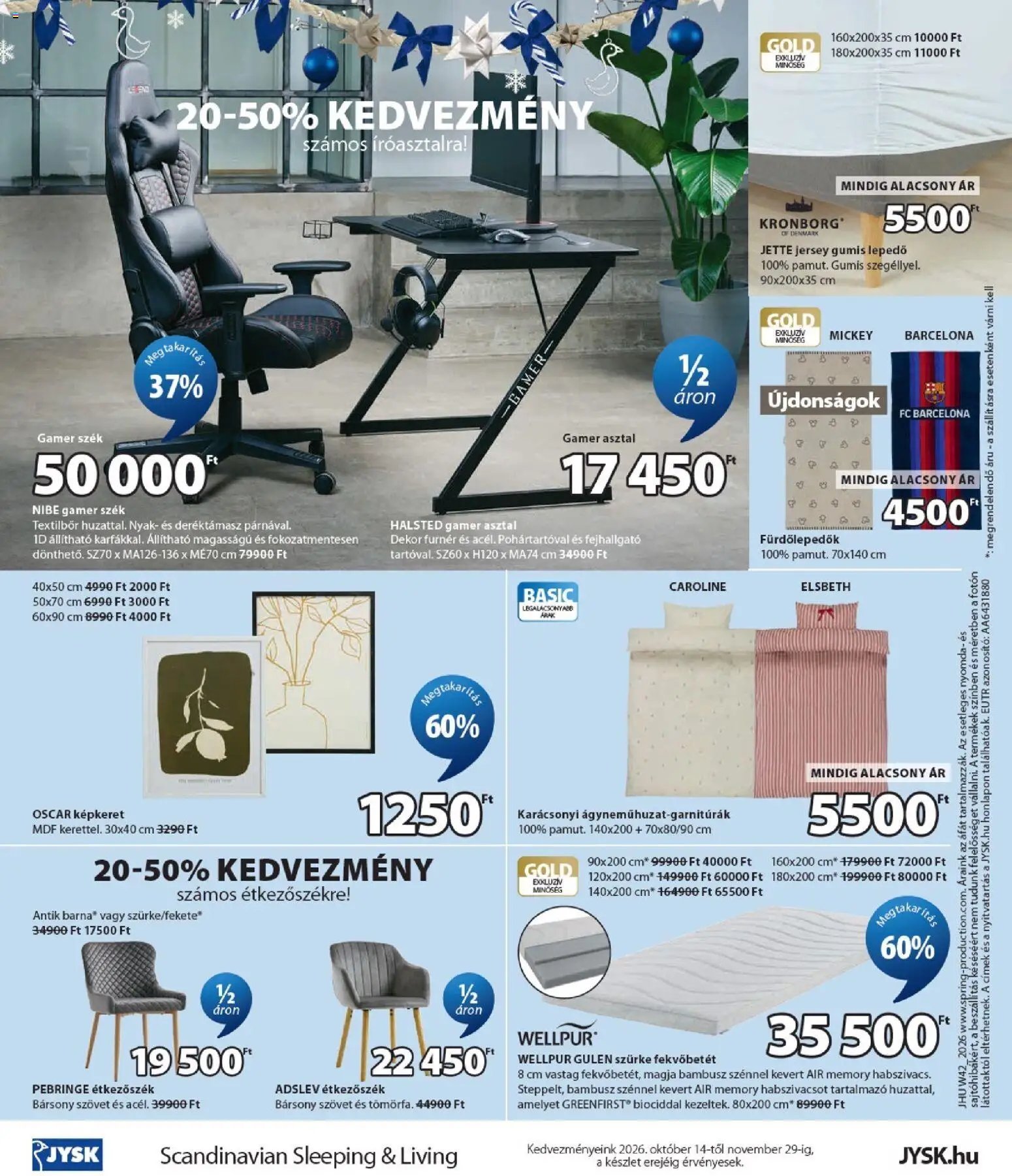 JYSK akciós újság