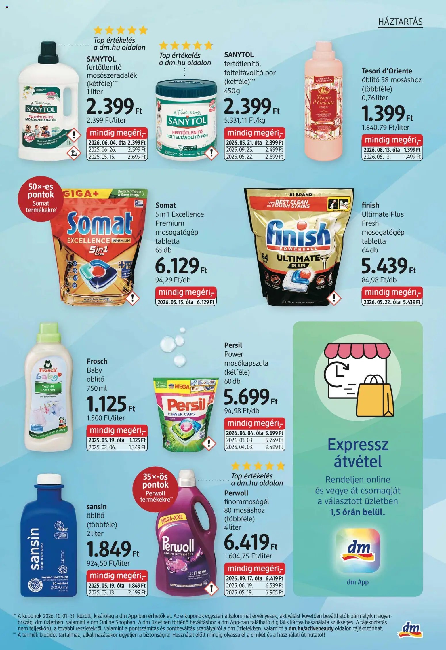 DM Drogerie Markt akciós újság