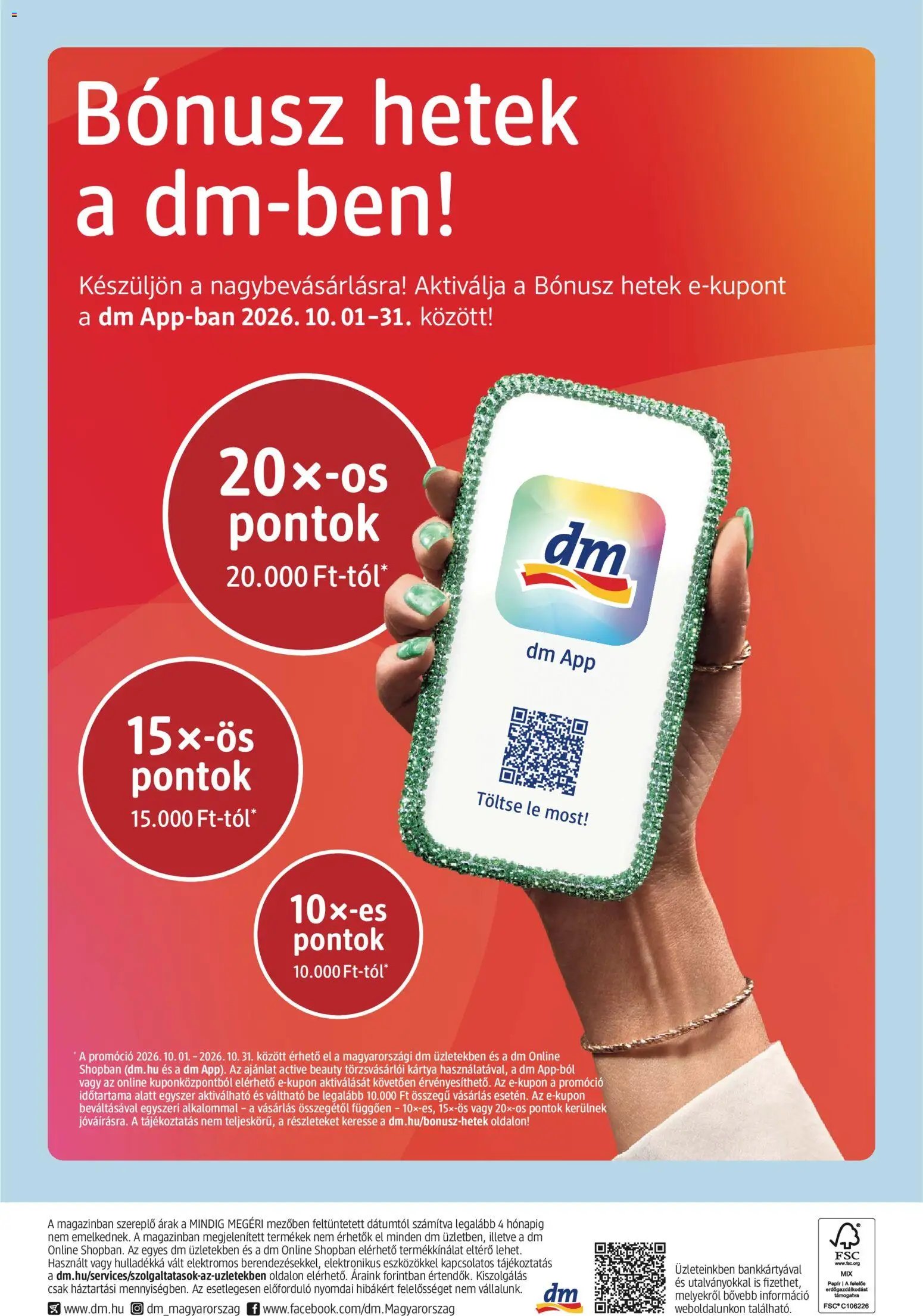 DM Drogerie Markt akciós újság