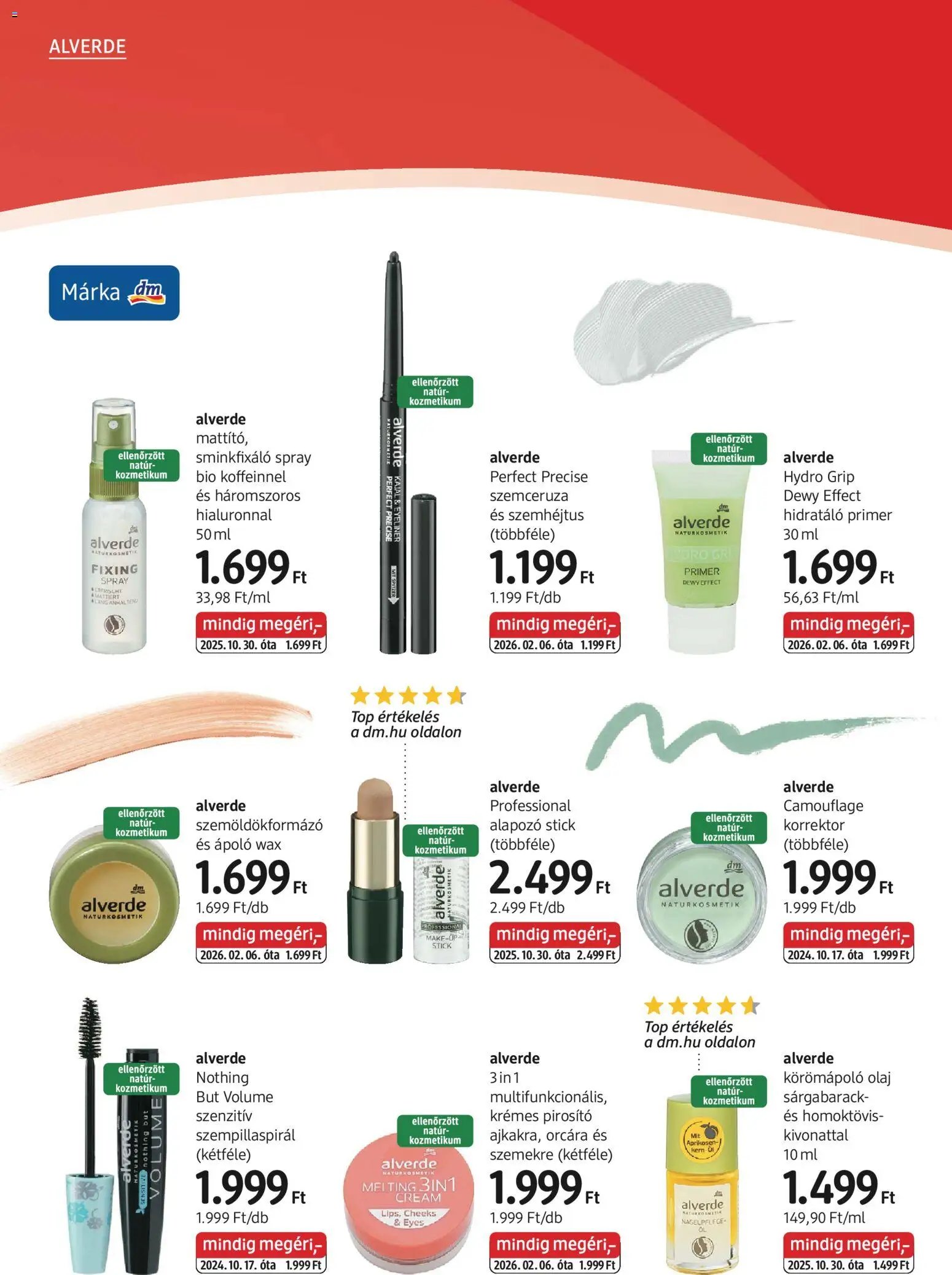 DM Drogerie Markt akciós újság