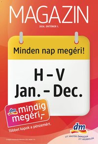 DM Drogerie Markt akciós újság