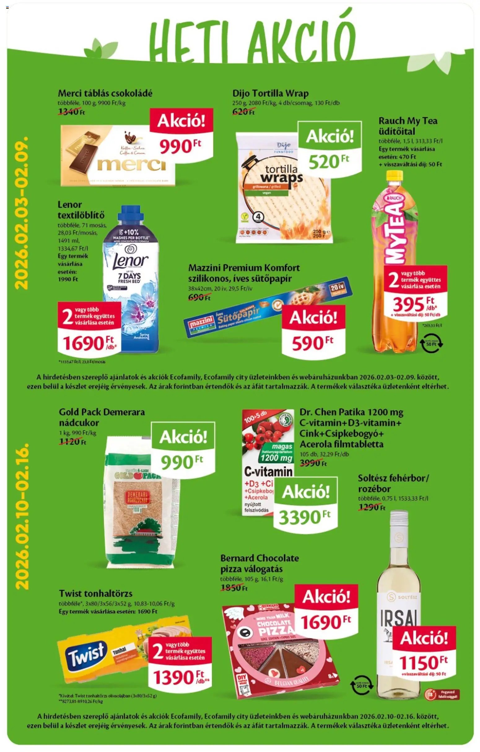 EcoFamily - Aktuális szórólap / City (2026-02-05 - 2026-02-15)