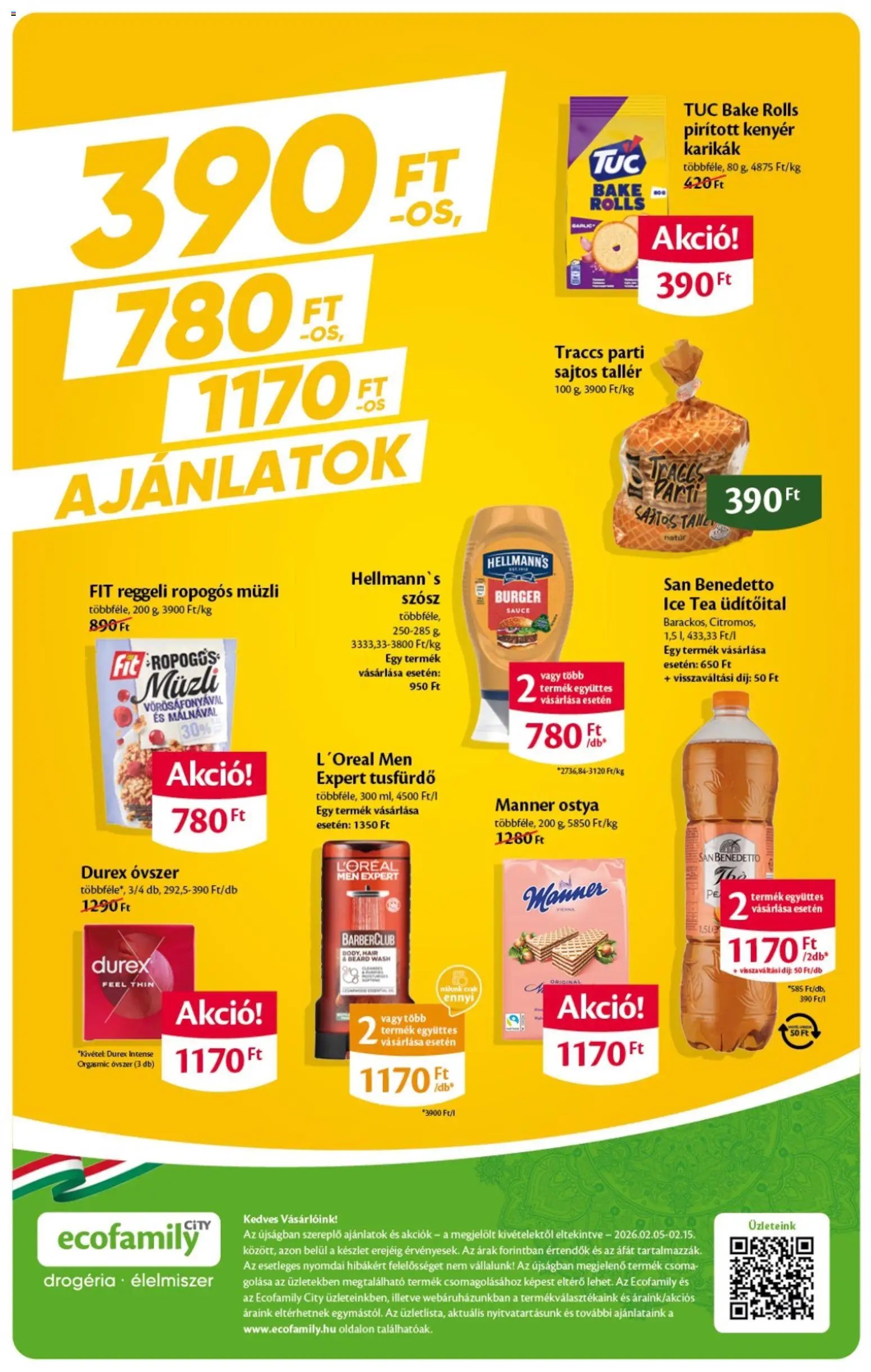 EcoFamily - Aktuális szórólap / City (2026-02-05 - 2026-02-15)