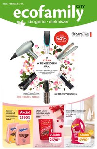 EcoFamily - Aktuális szórólap / City (2026-02-05 - 2026-02-15)