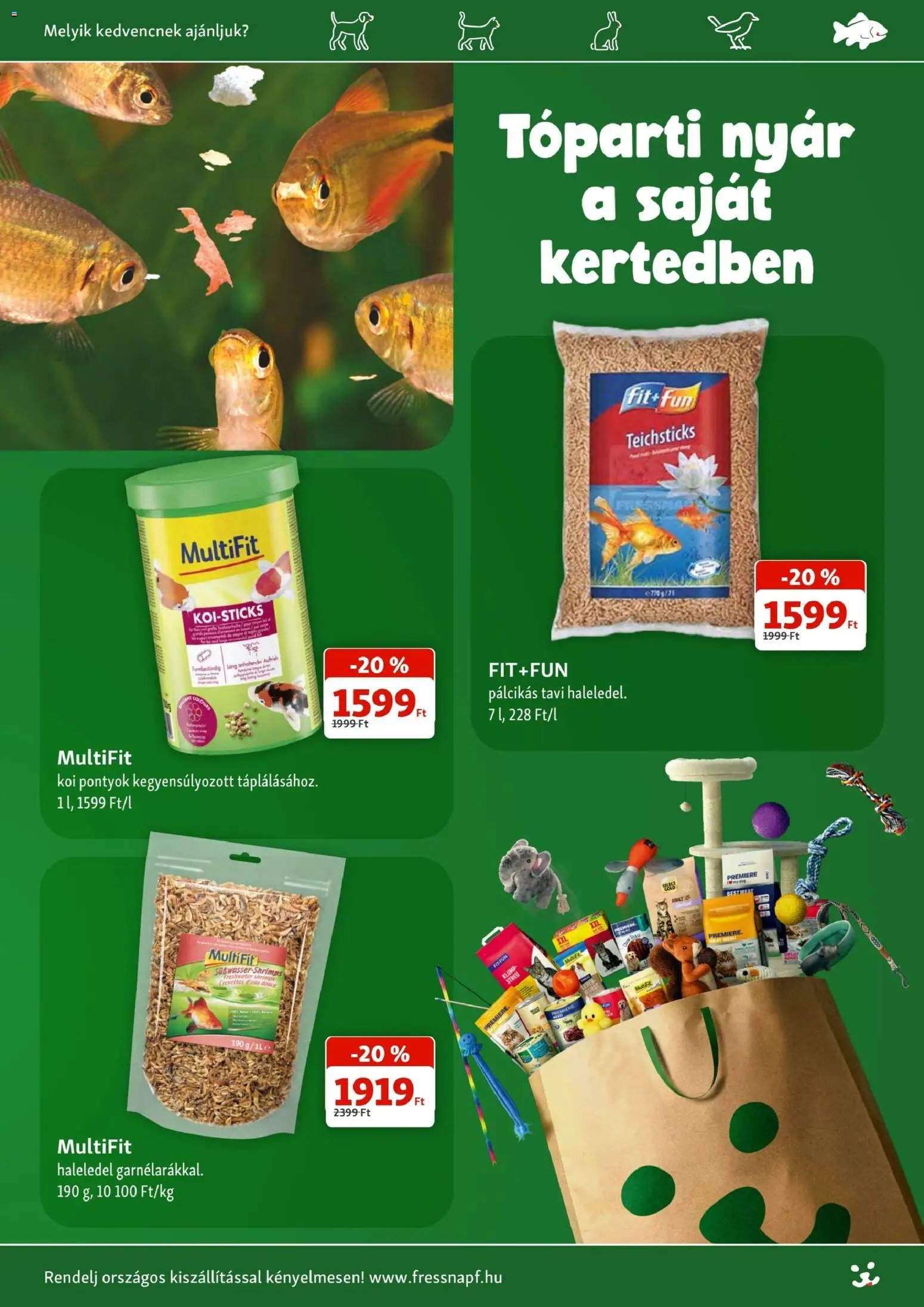 Fressnapf akciós újság