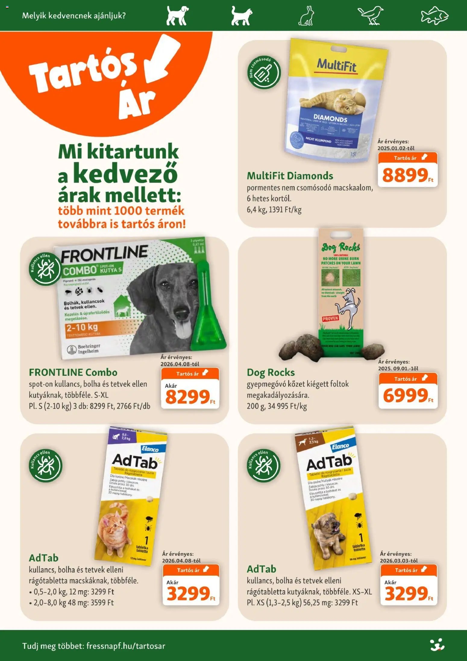 Fressnapf akciós újság