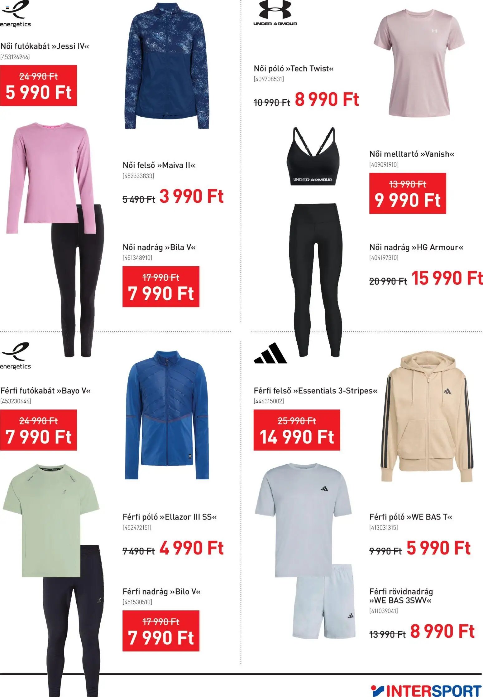 Intersport akciós újság
