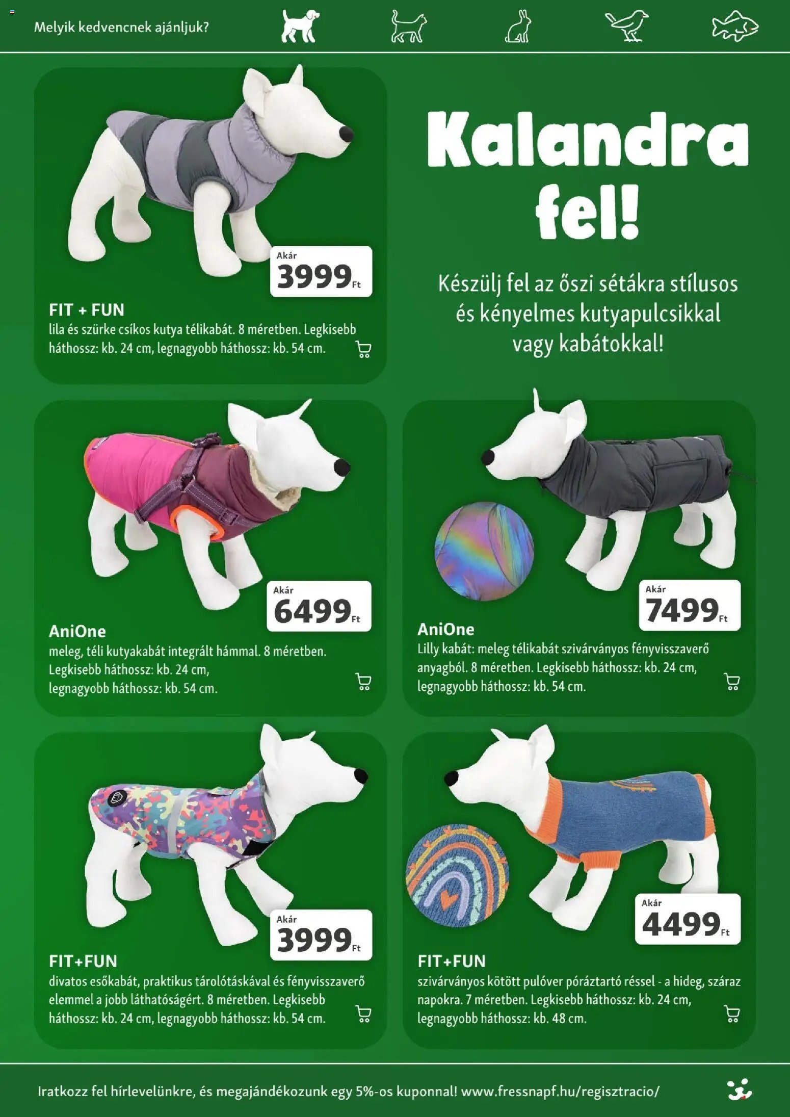 Fressnapf akciós újság