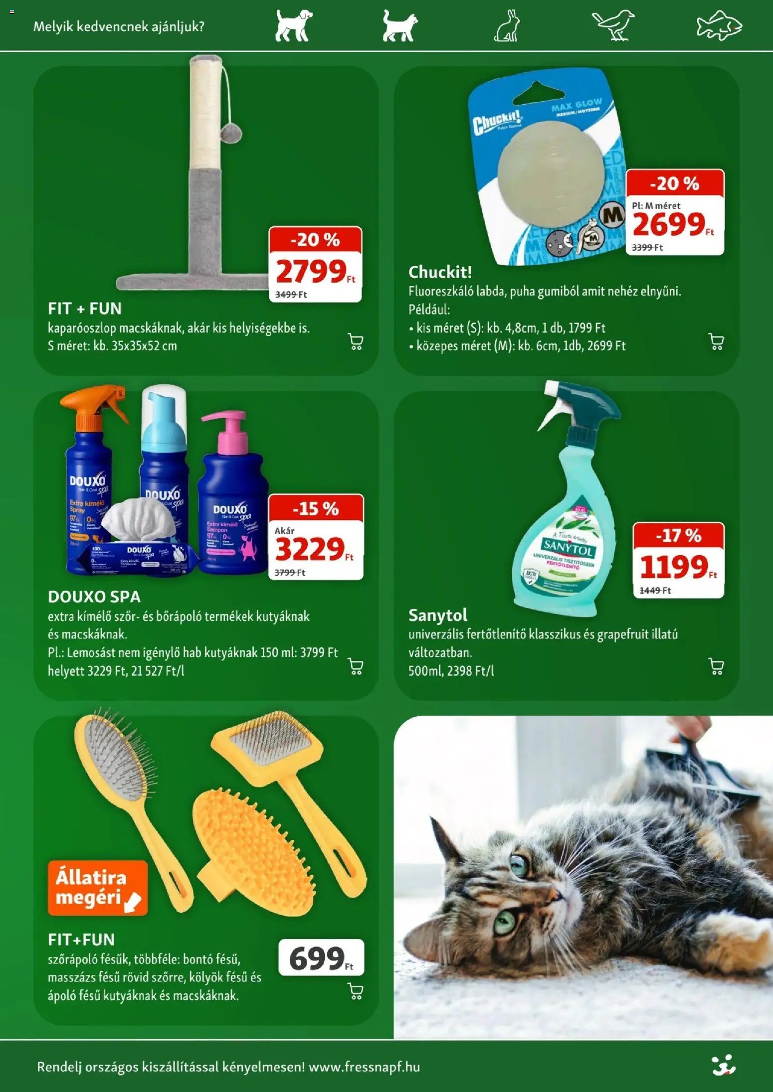 Fressnapf akciós újság