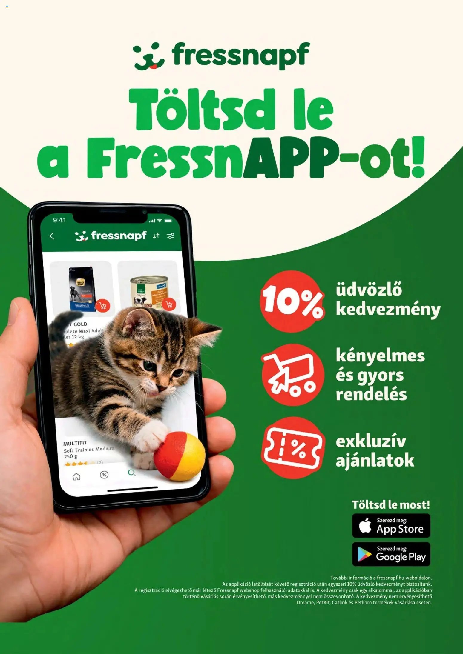 Fressnapf akciós újság