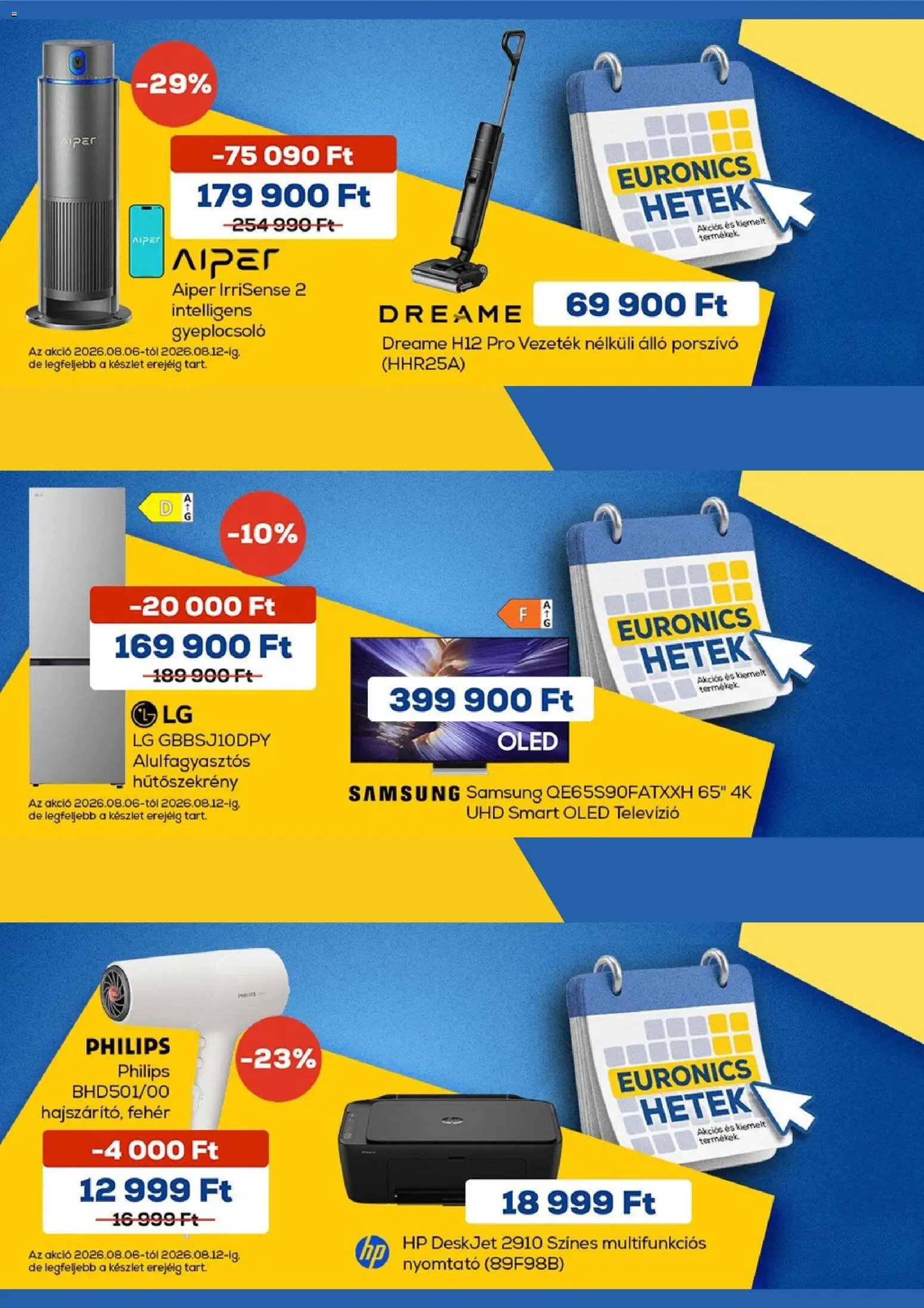Euronics akciós újság