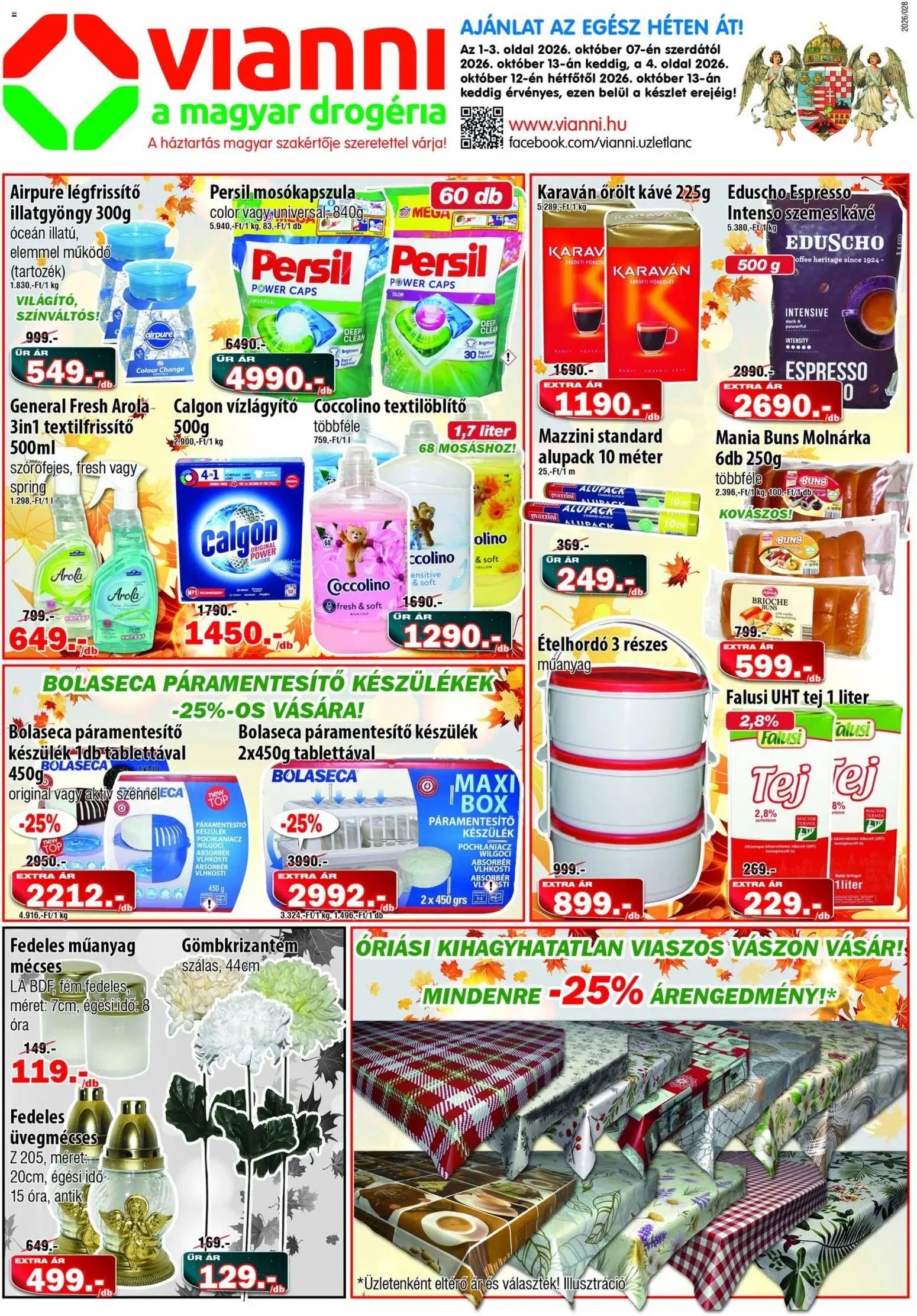 Vianni akciós újság