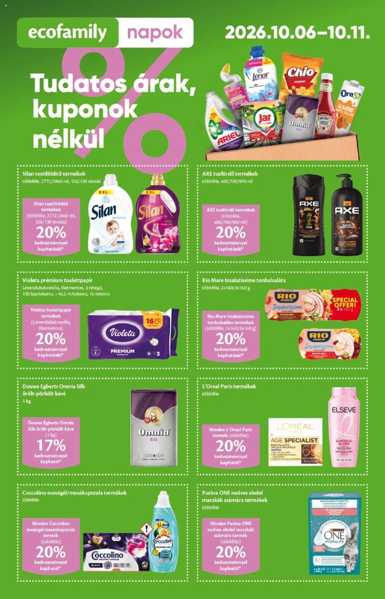 Ecofamily Akciós újság
