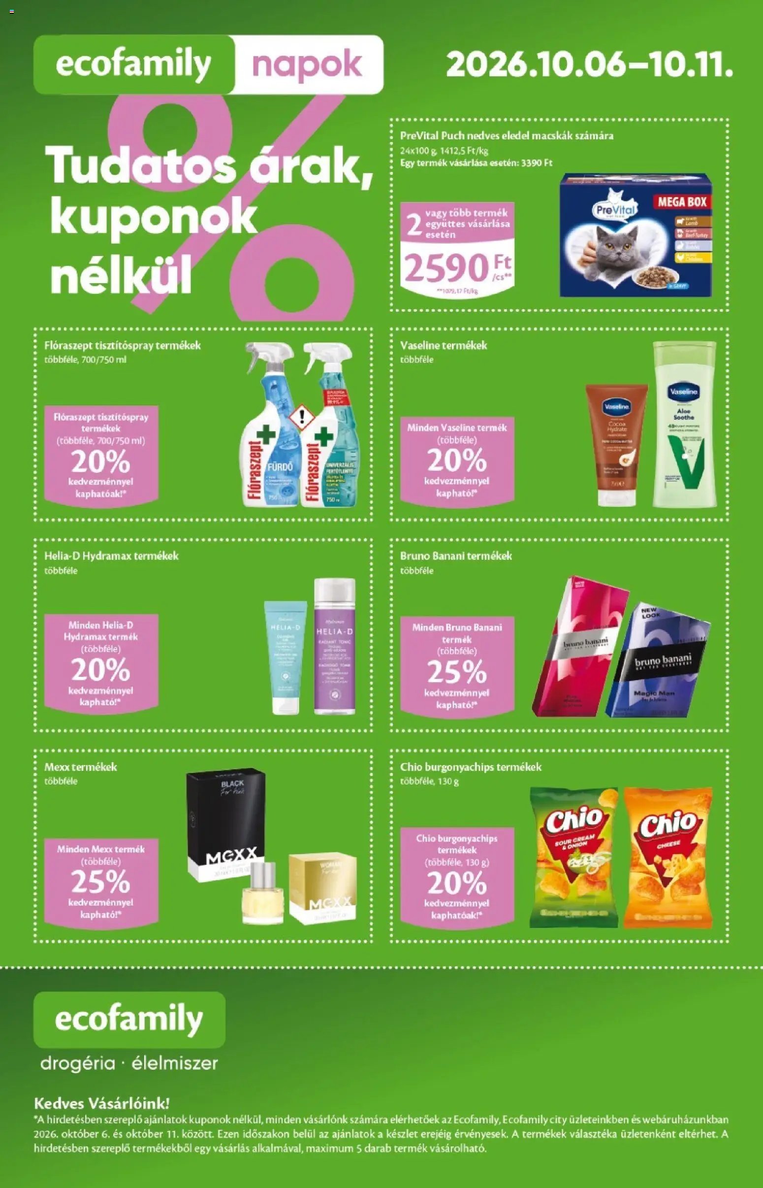 Ecofamily Akciós újság