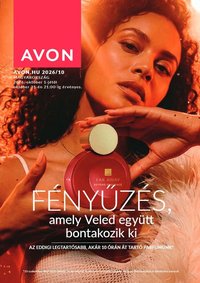 Katalógus AVON 2026 októberi
