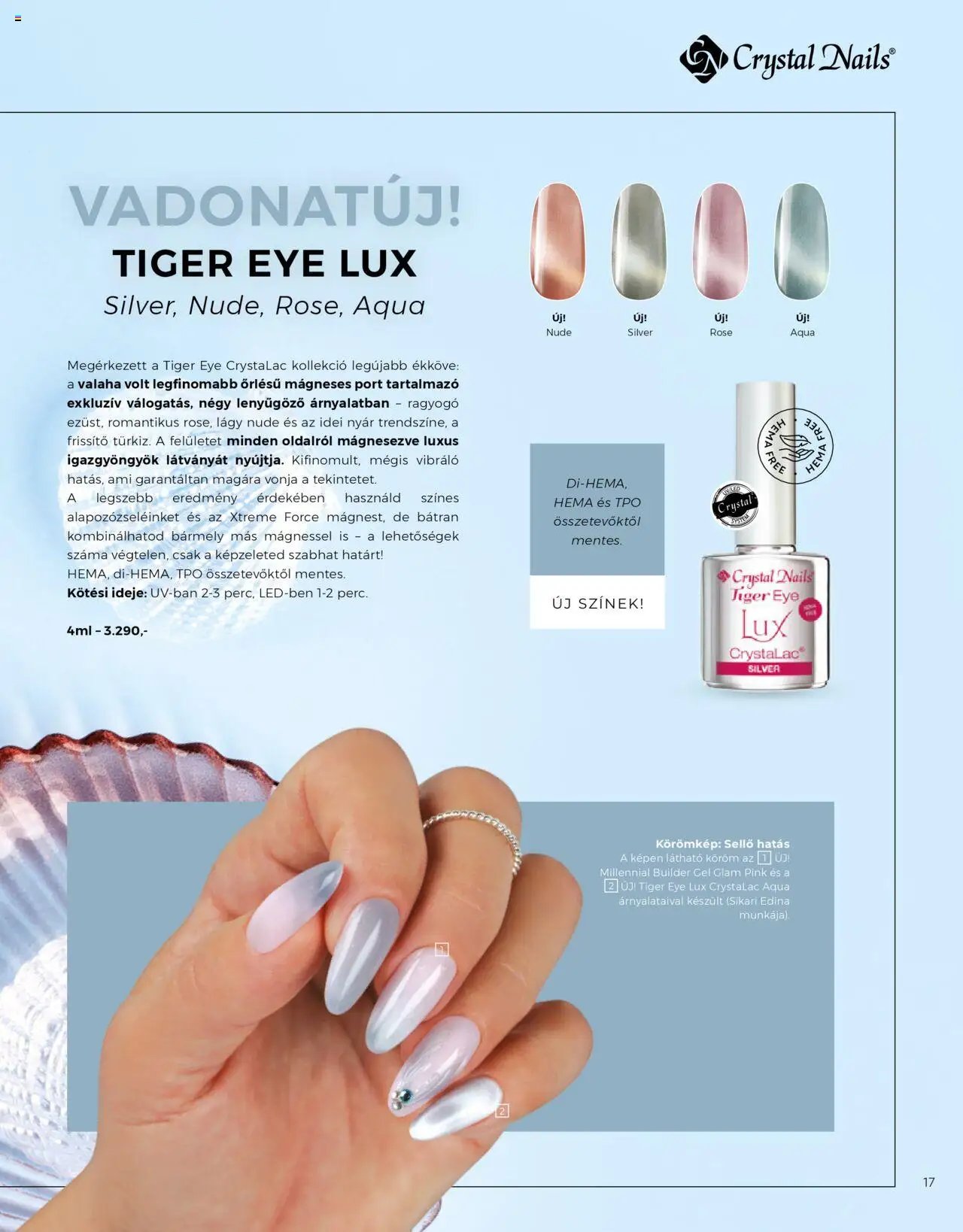 Crystal Nails Akciós újság (2025-06-01 - 2026-08-31)