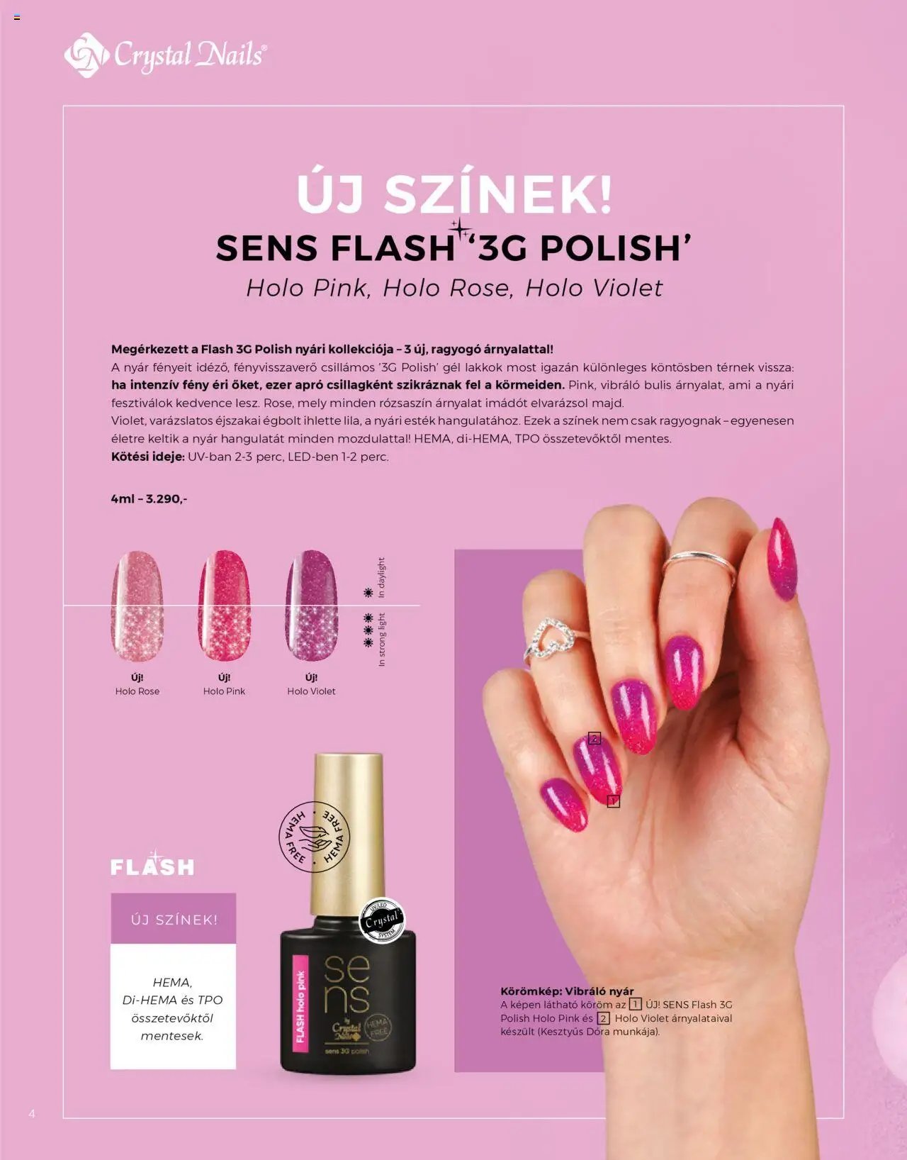 Crystal Nails Akciós újság (2025-06-01 - 2026-08-31)