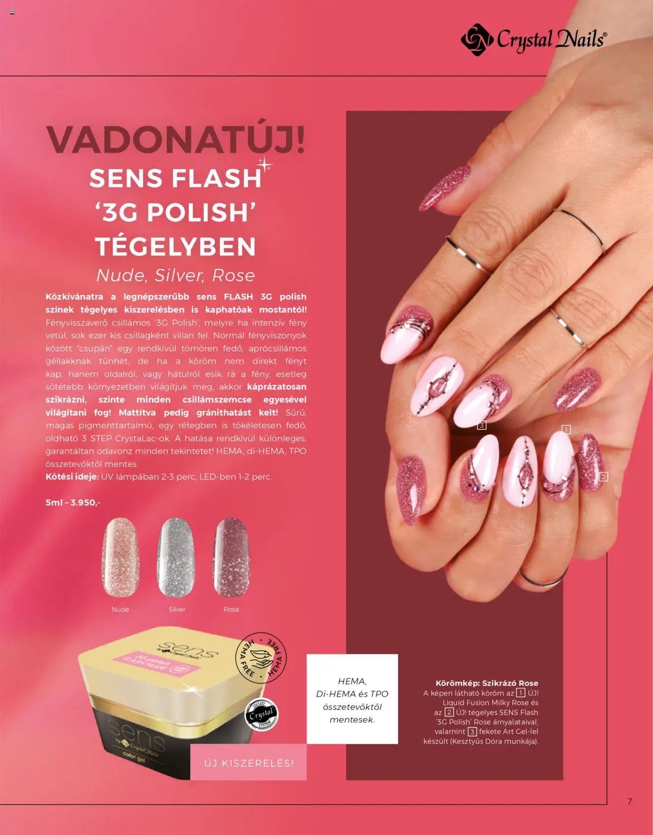 Crystal Nails Akciós újság (2025-06-01 - 2026-08-31)