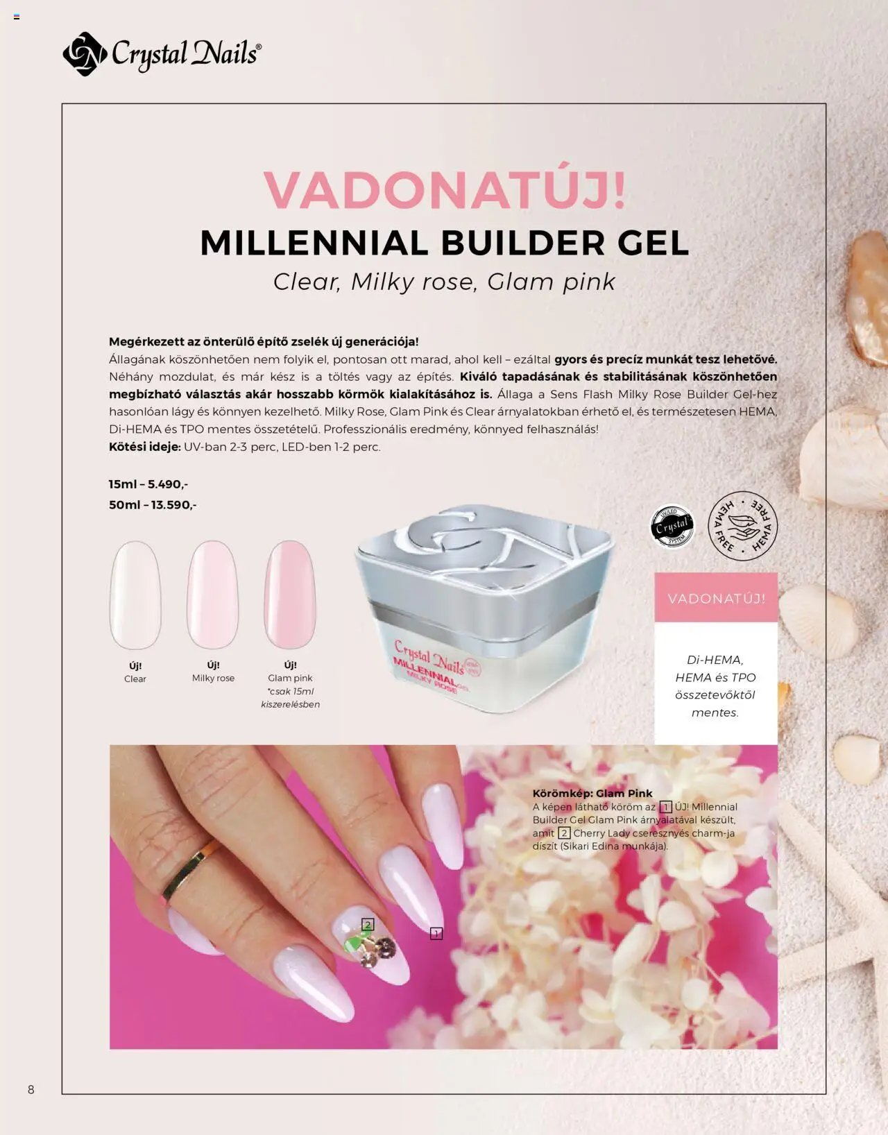 Crystal Nails Akciós újság (2025-06-01 - 2026-08-31)