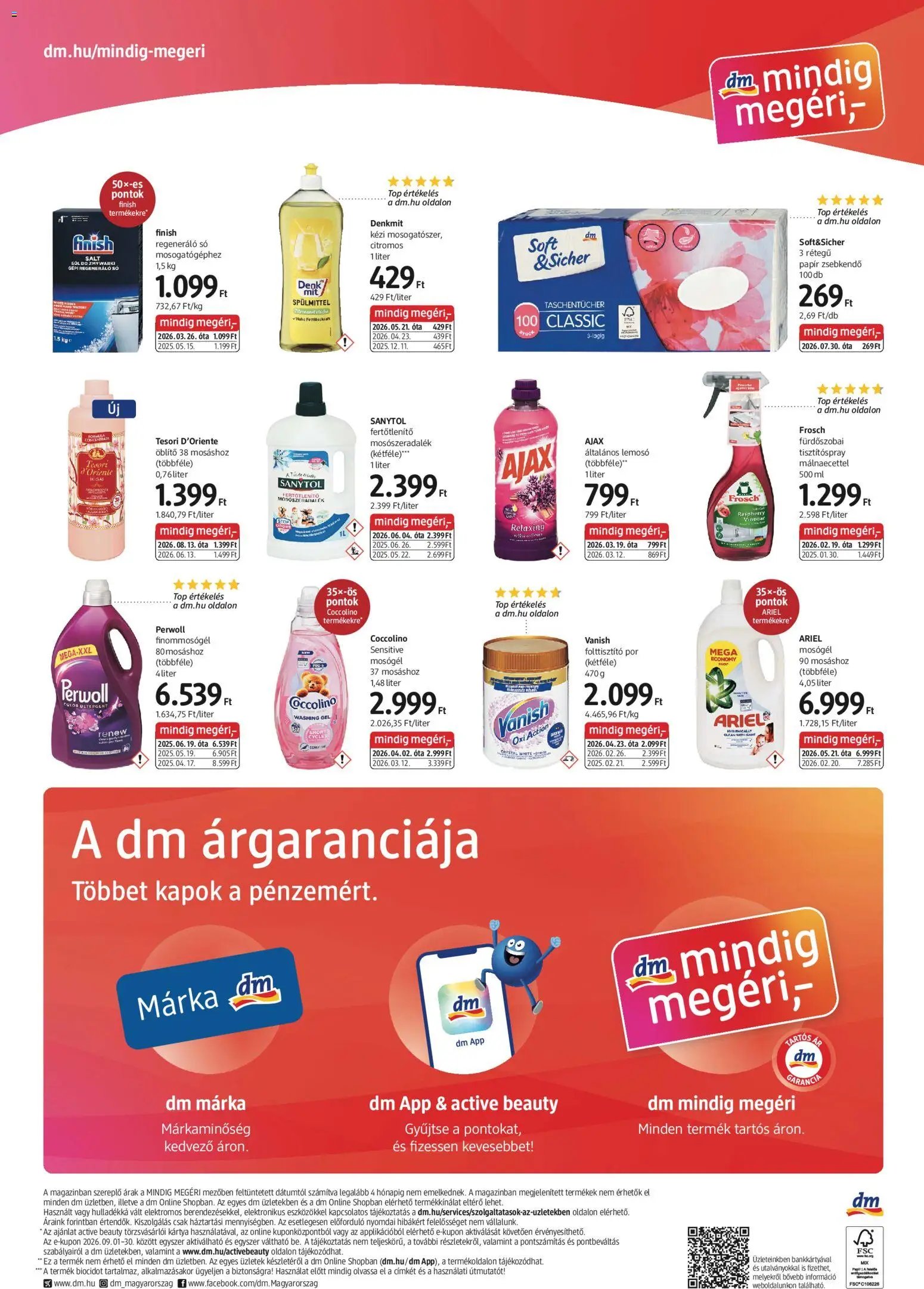 DM Drogerie Markt akciós újság