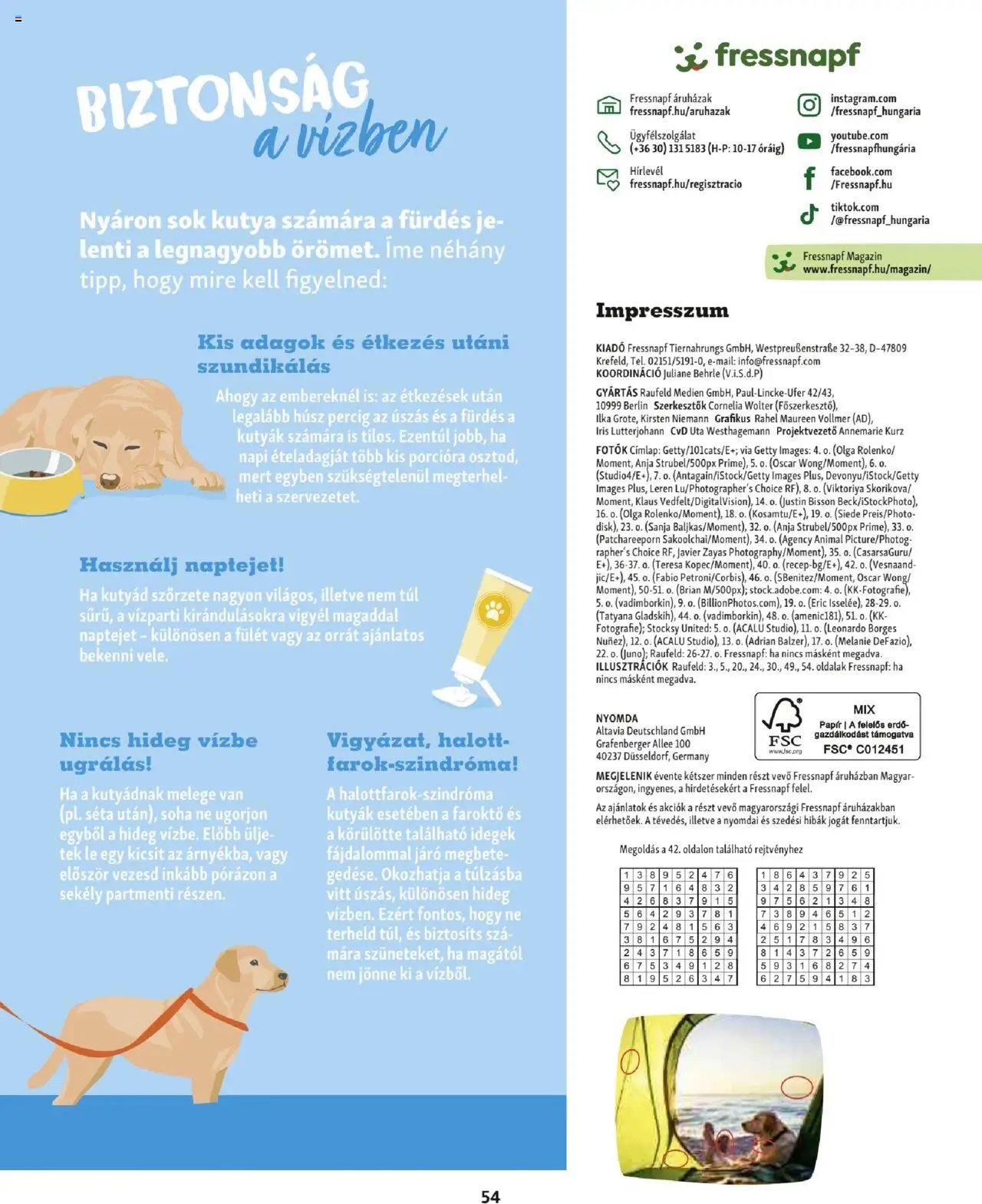 Fressnapf Akciós újság (2025-05-05 - 2025-08-31)