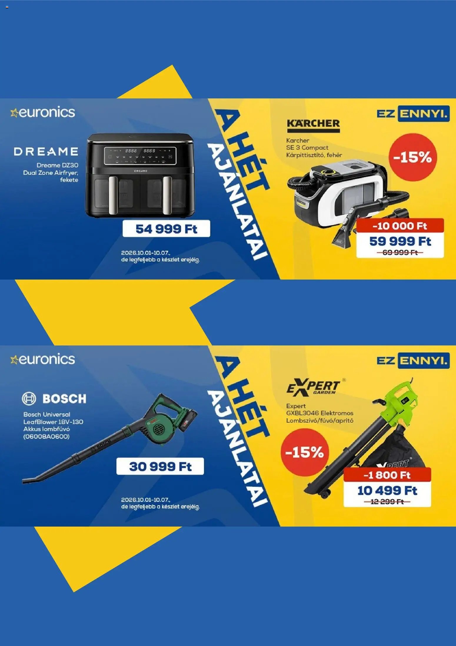 Euronics akciós újság