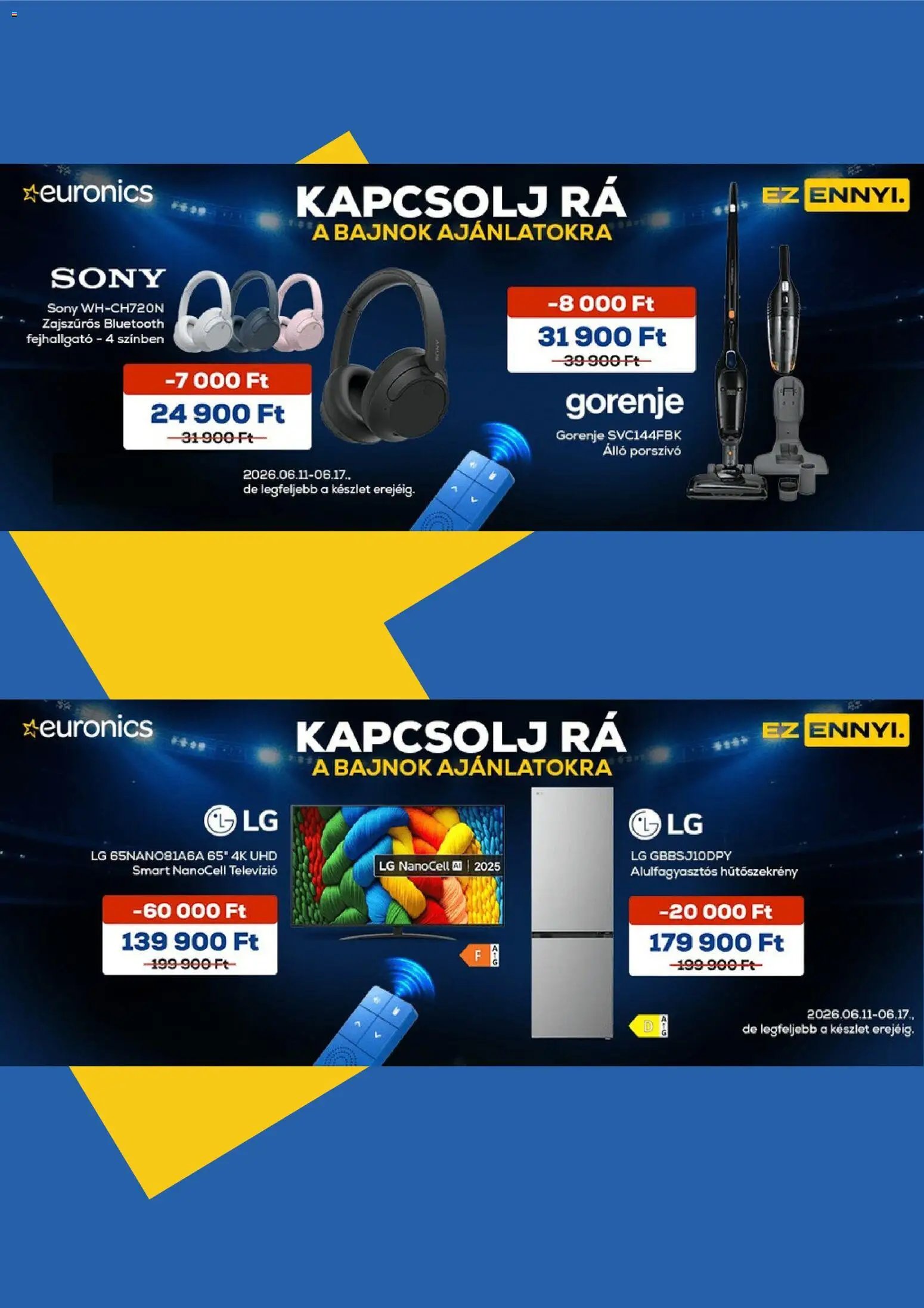 Euronics akciós újság