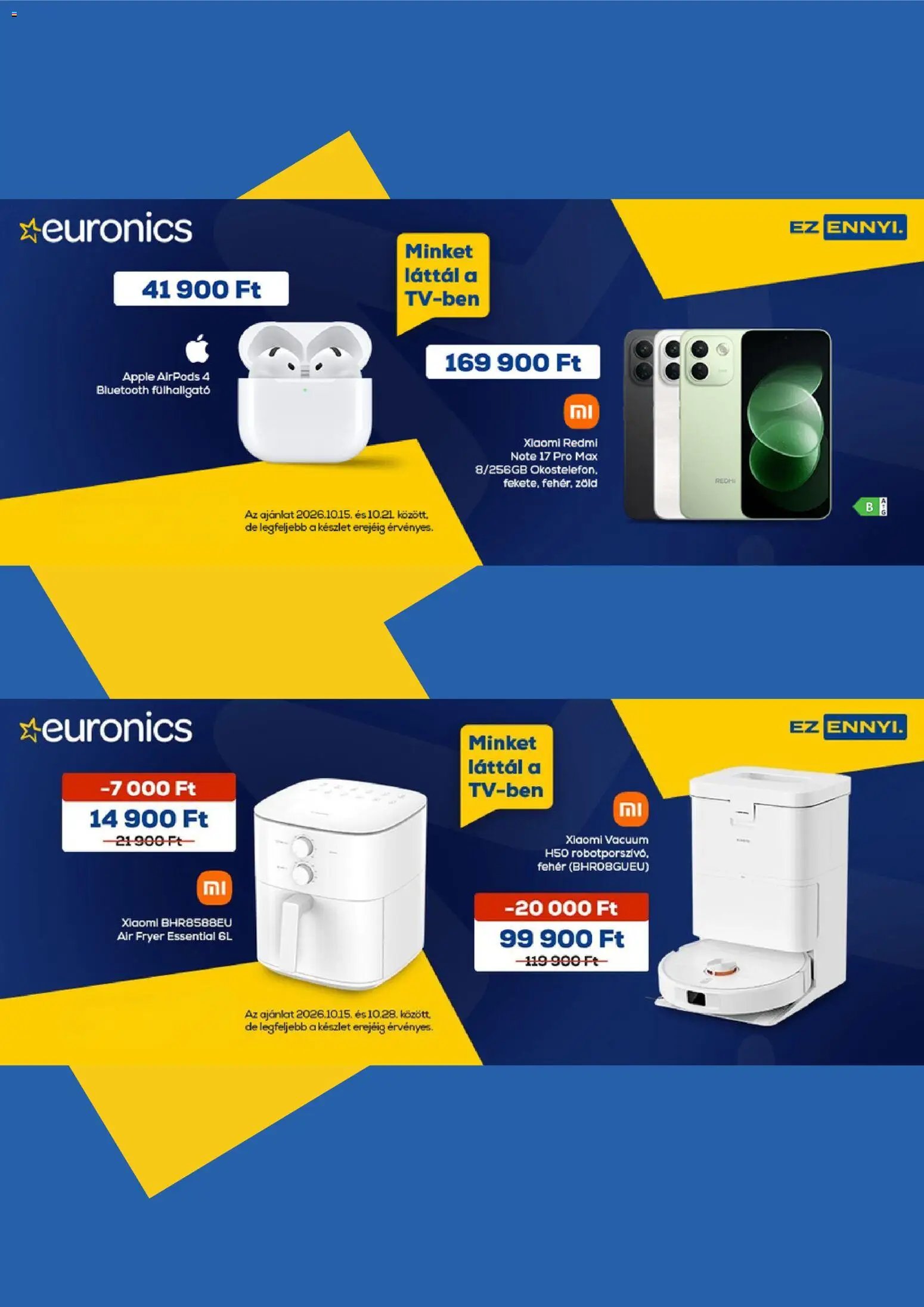 Euronics akciós újság