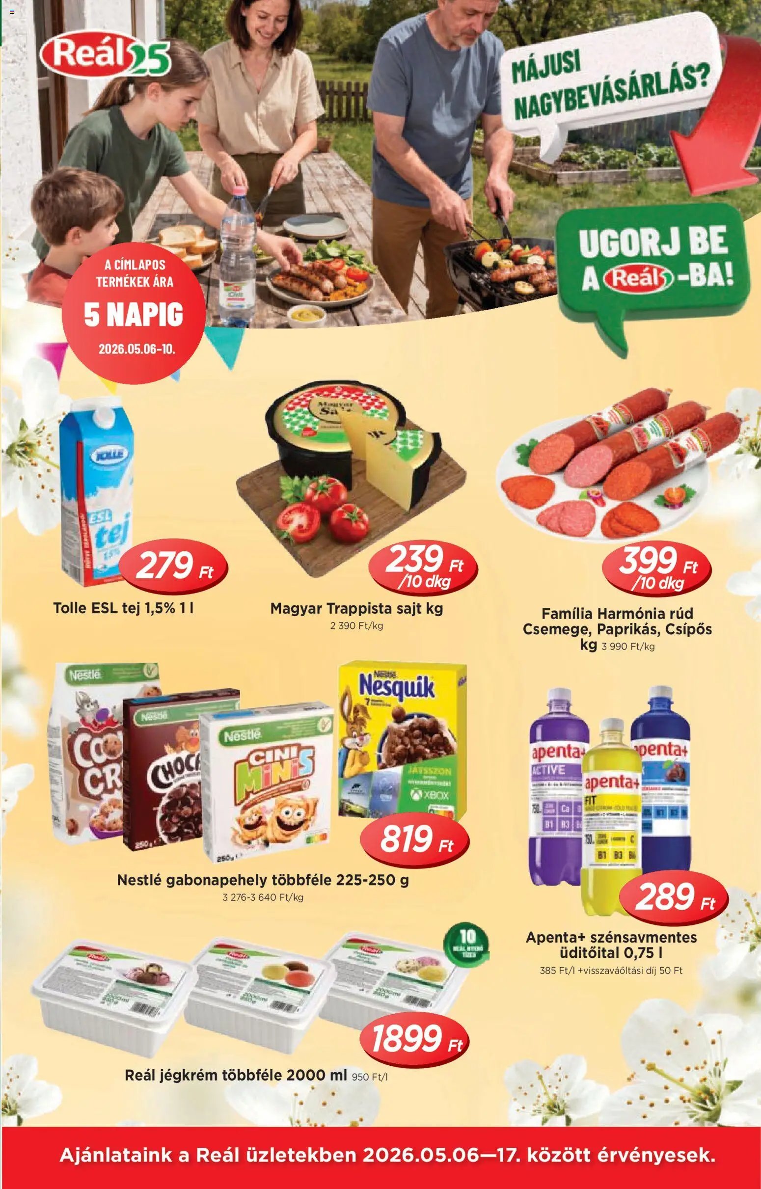 Reál akciós újság (2026-05-06 - 2026-05-17)