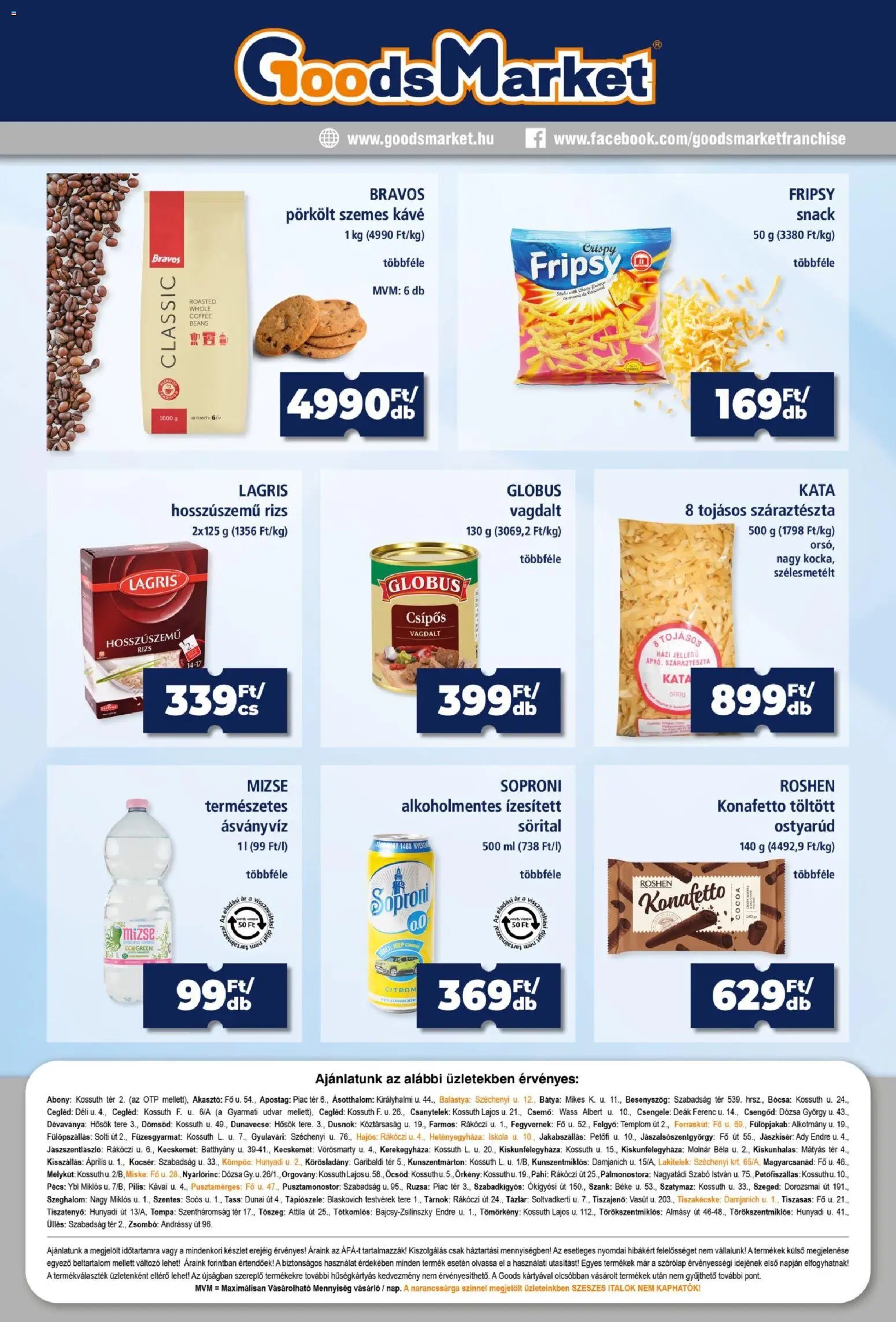 Goods Market akciós újság