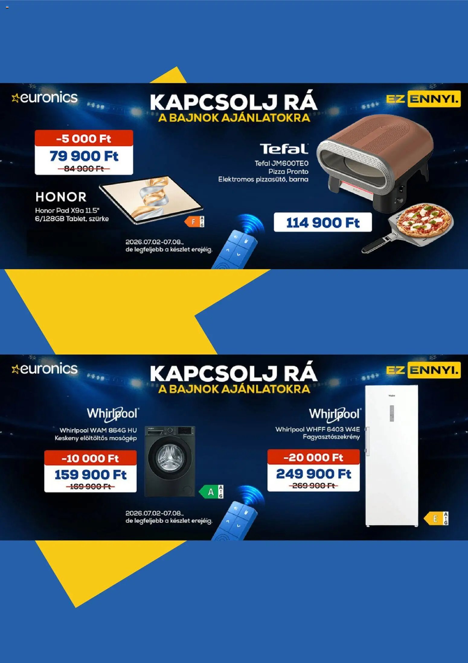 Euronics akciós újság