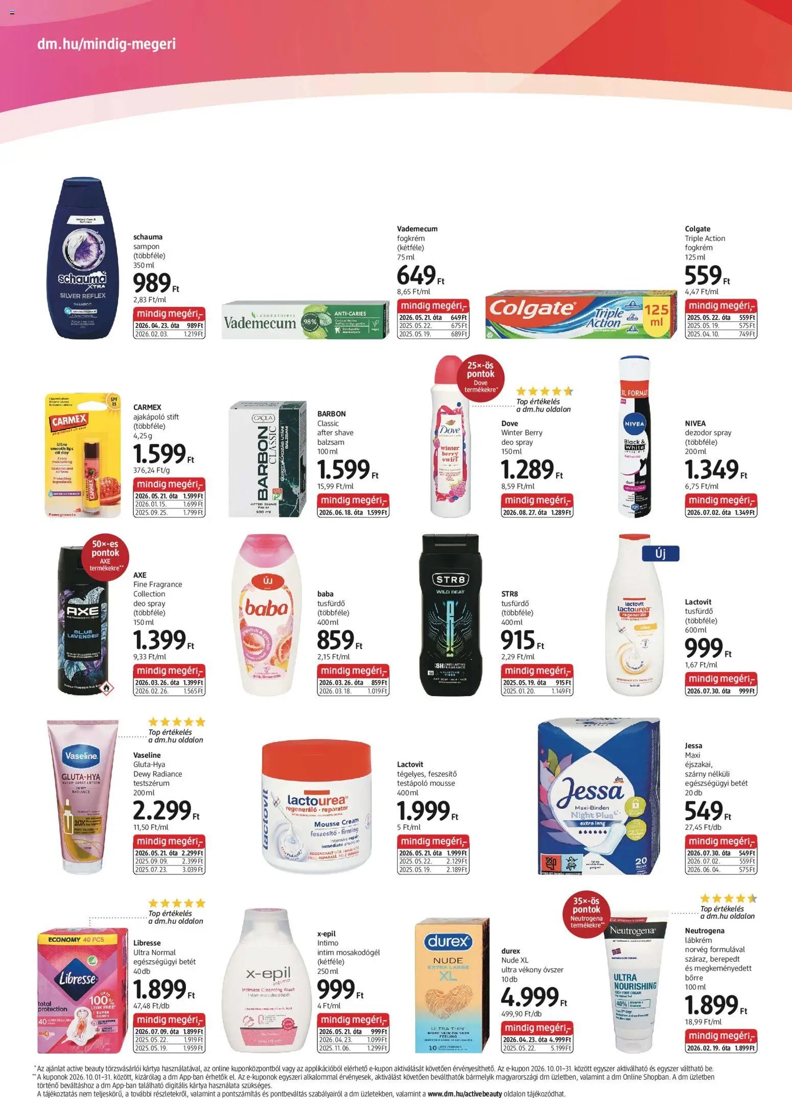 DM Drogerie Markt akciós újság