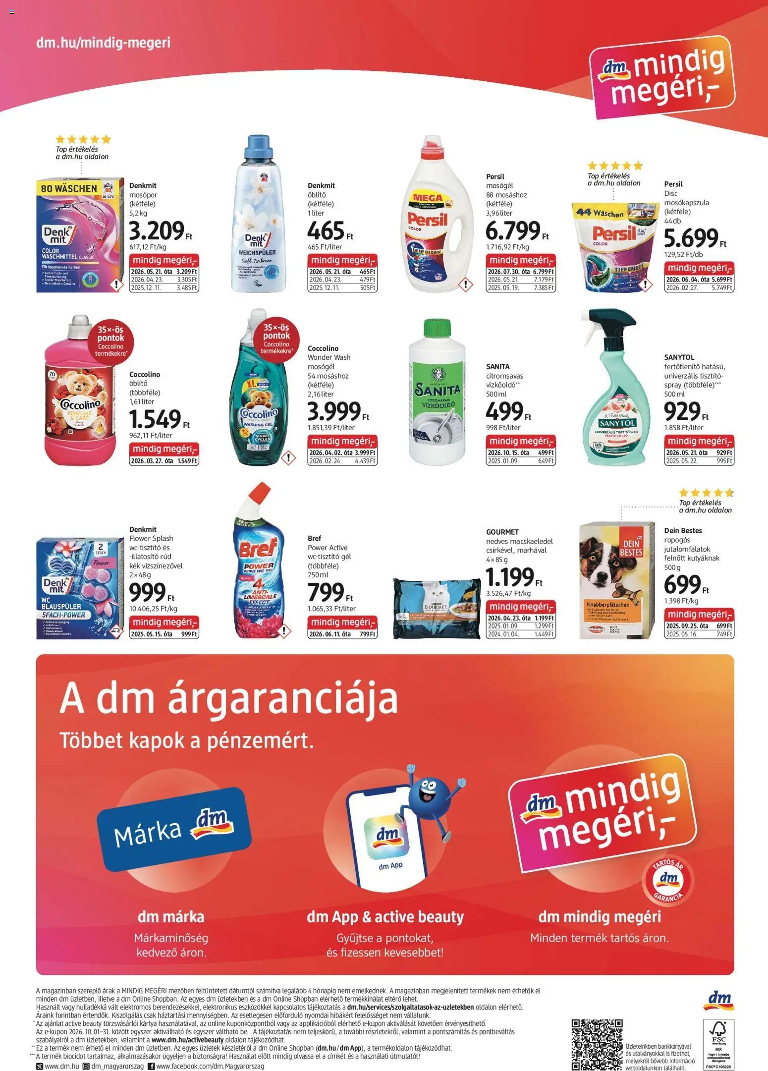 DM Drogerie Markt akciós újság