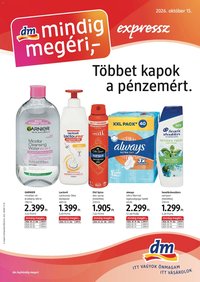 DM Drogerie Markt akciós újság
