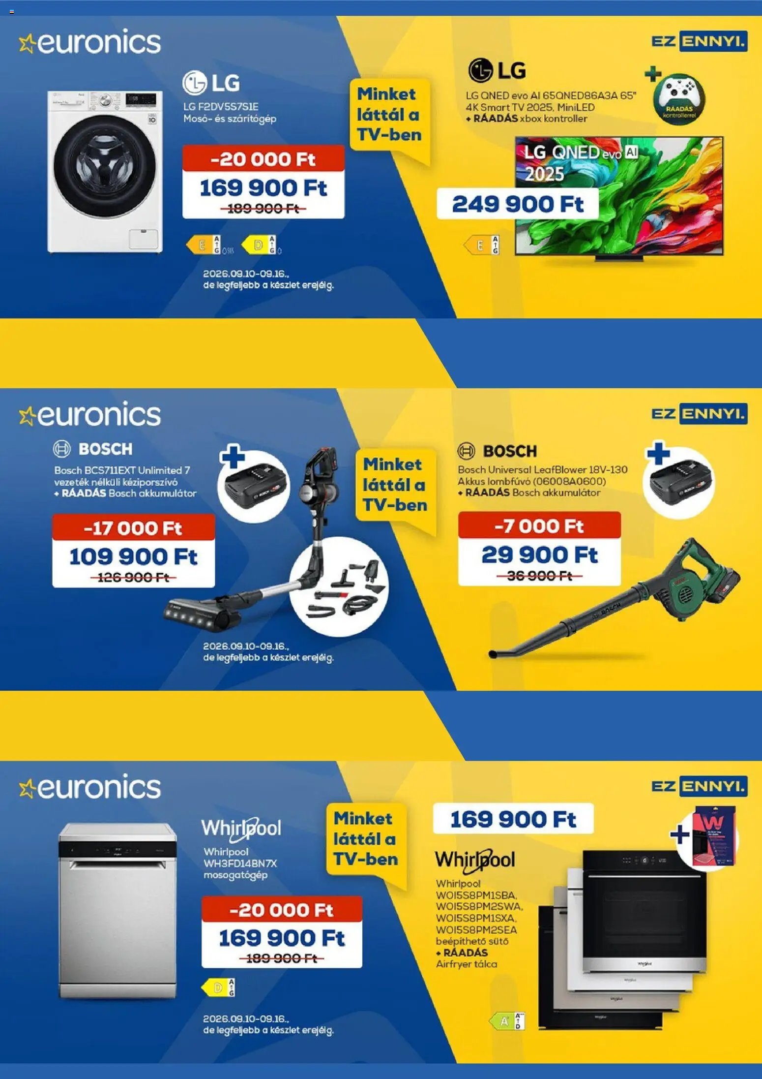 Euronics akciós újság