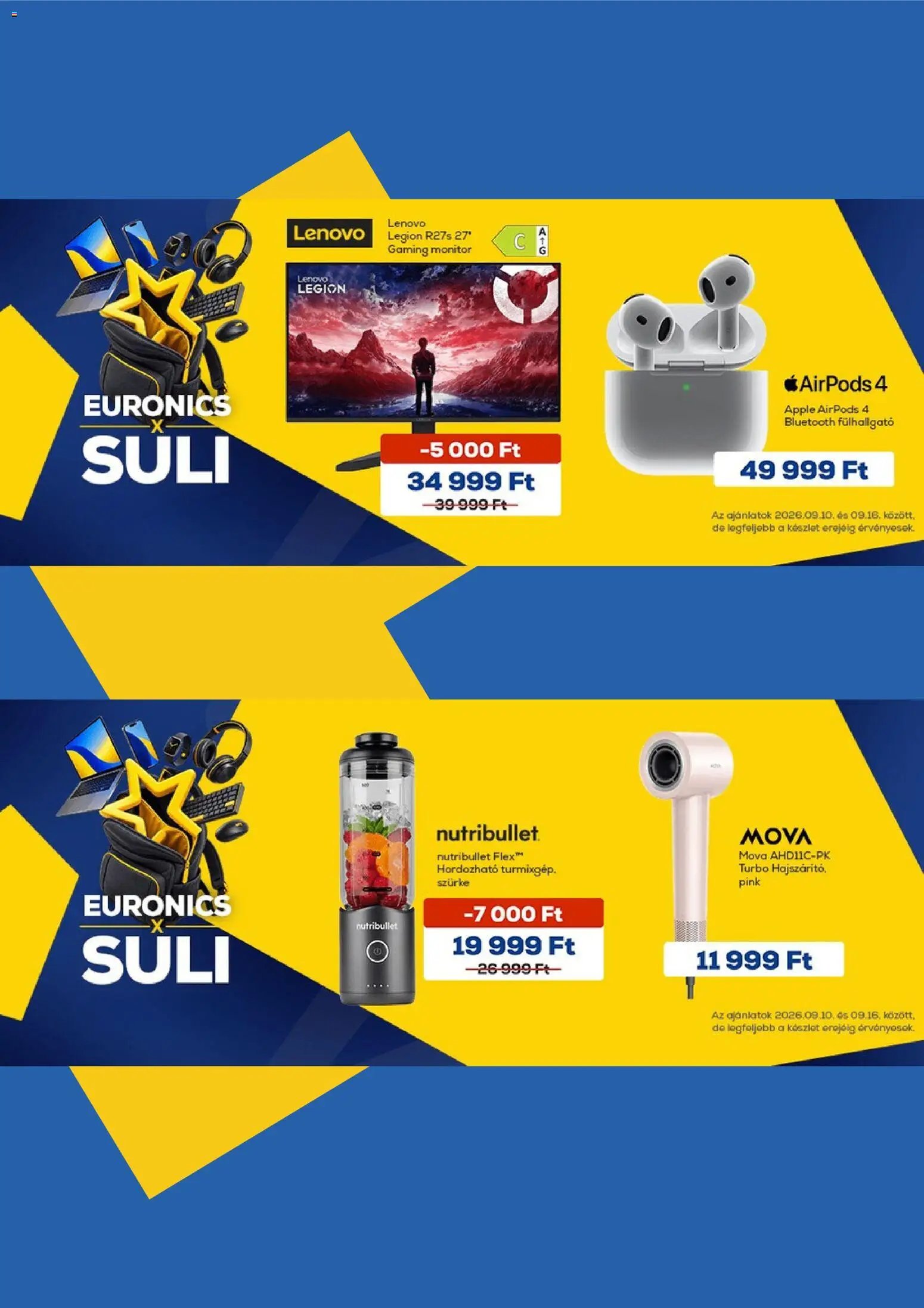 Euronics akciós újság