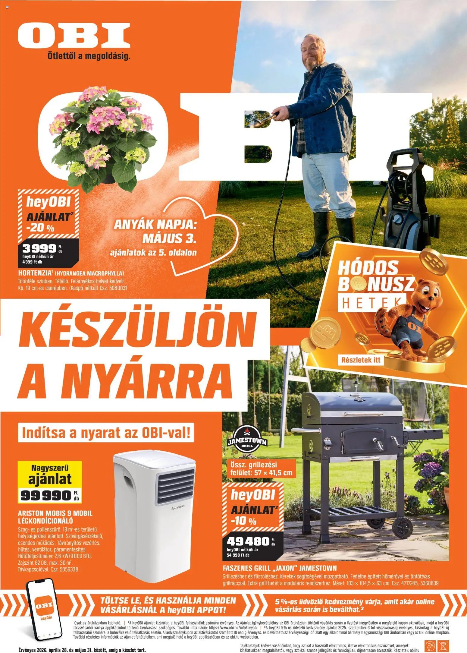 OBI akciós újság (2026-04-28 - 2026-05-31)