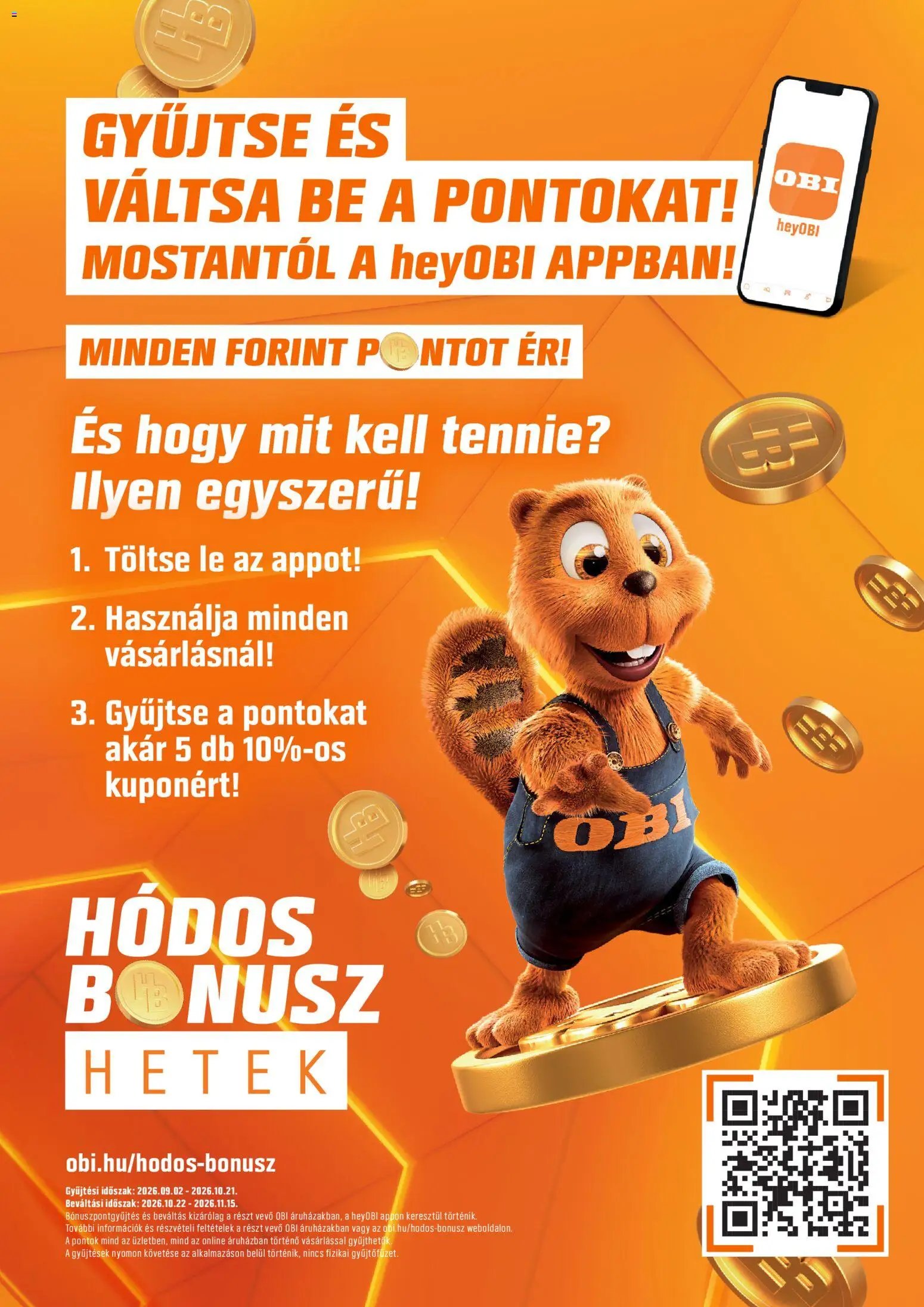 OBI akciós újság