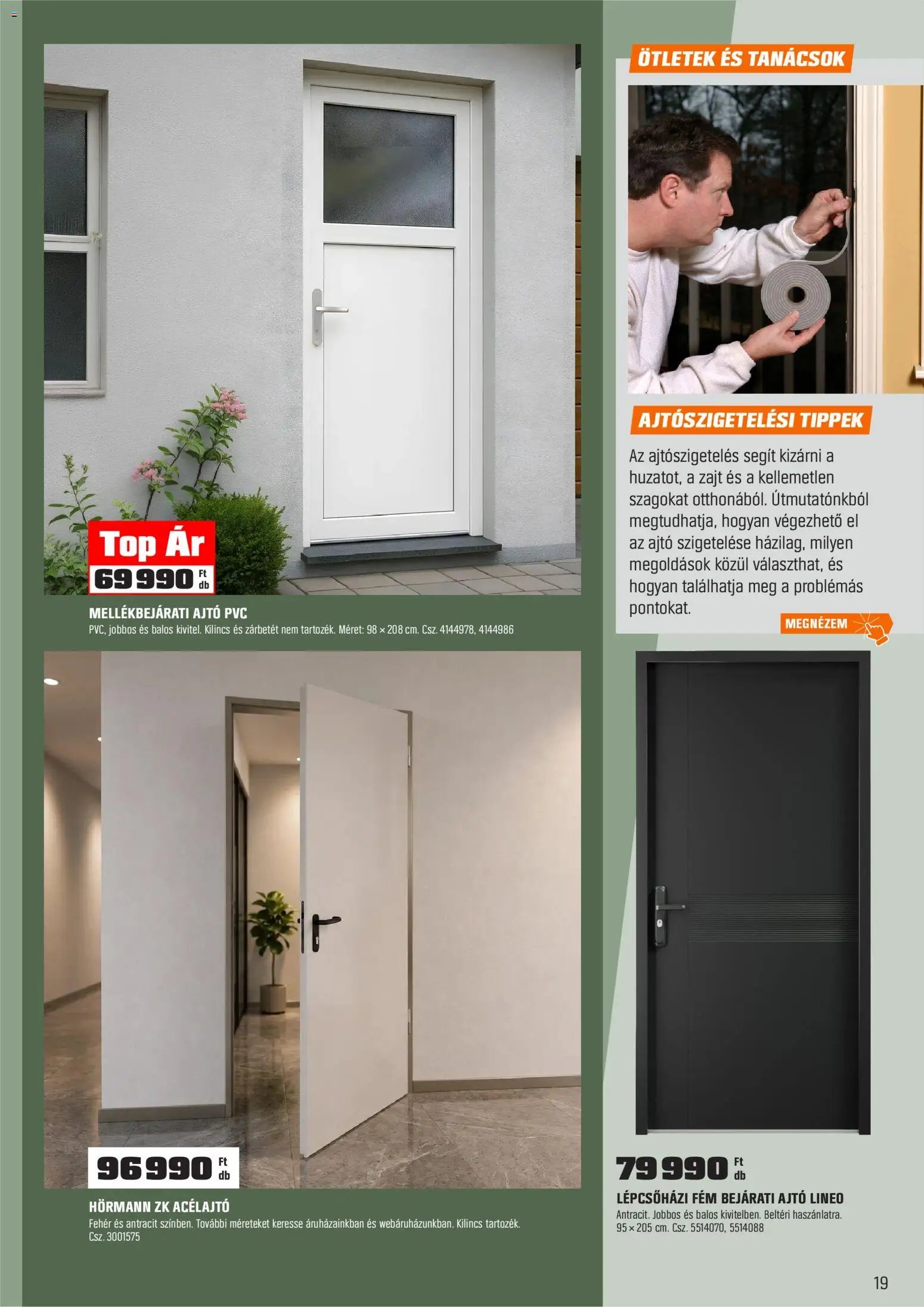 OBI akciós újság