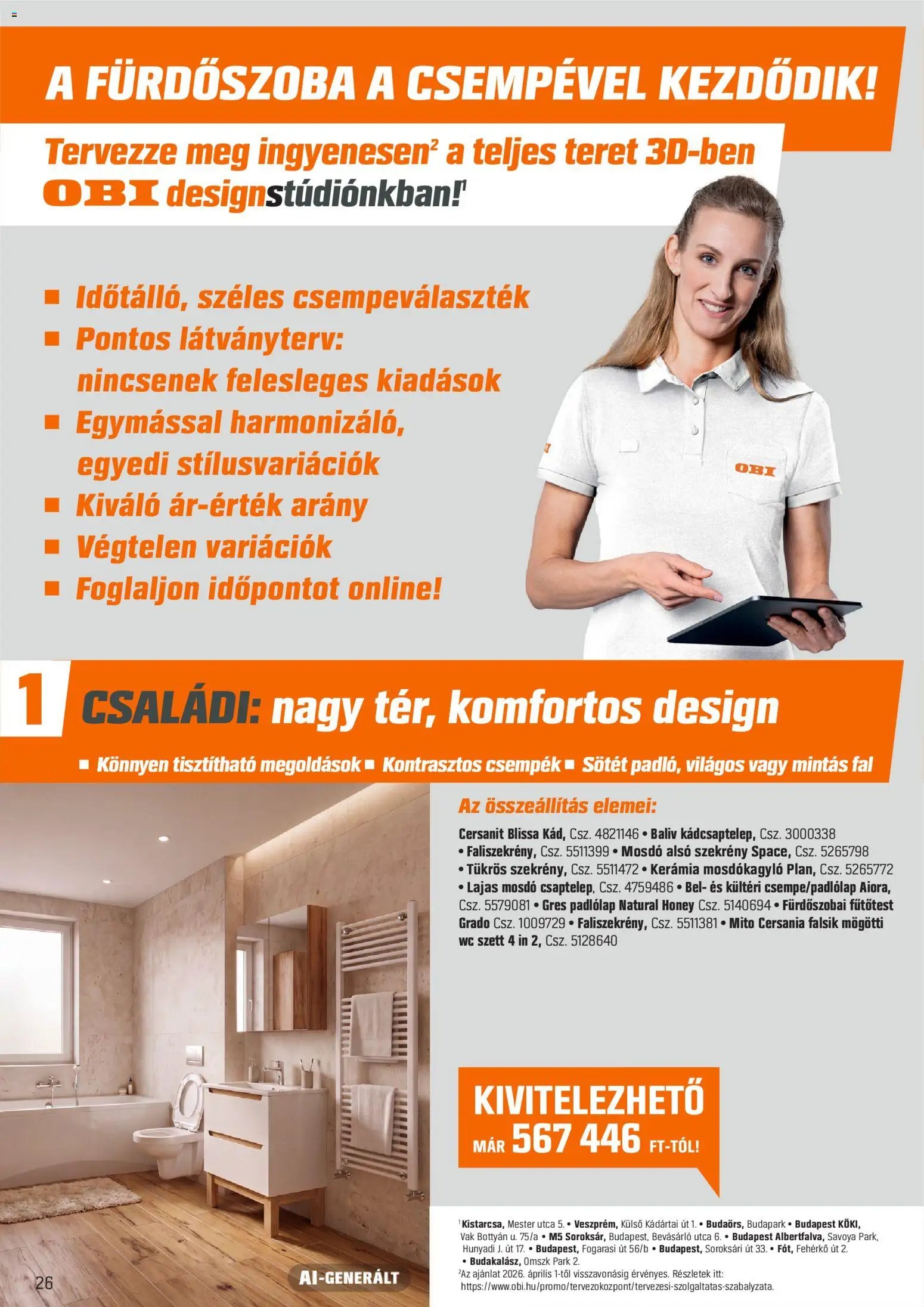 OBI akciós újság